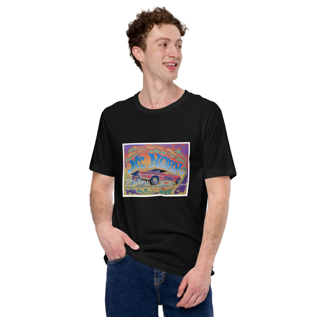 Mr. Norms 68 Charger Ad Dodge Mopar Shirt 426 Hemi R/T Grand Spaulding