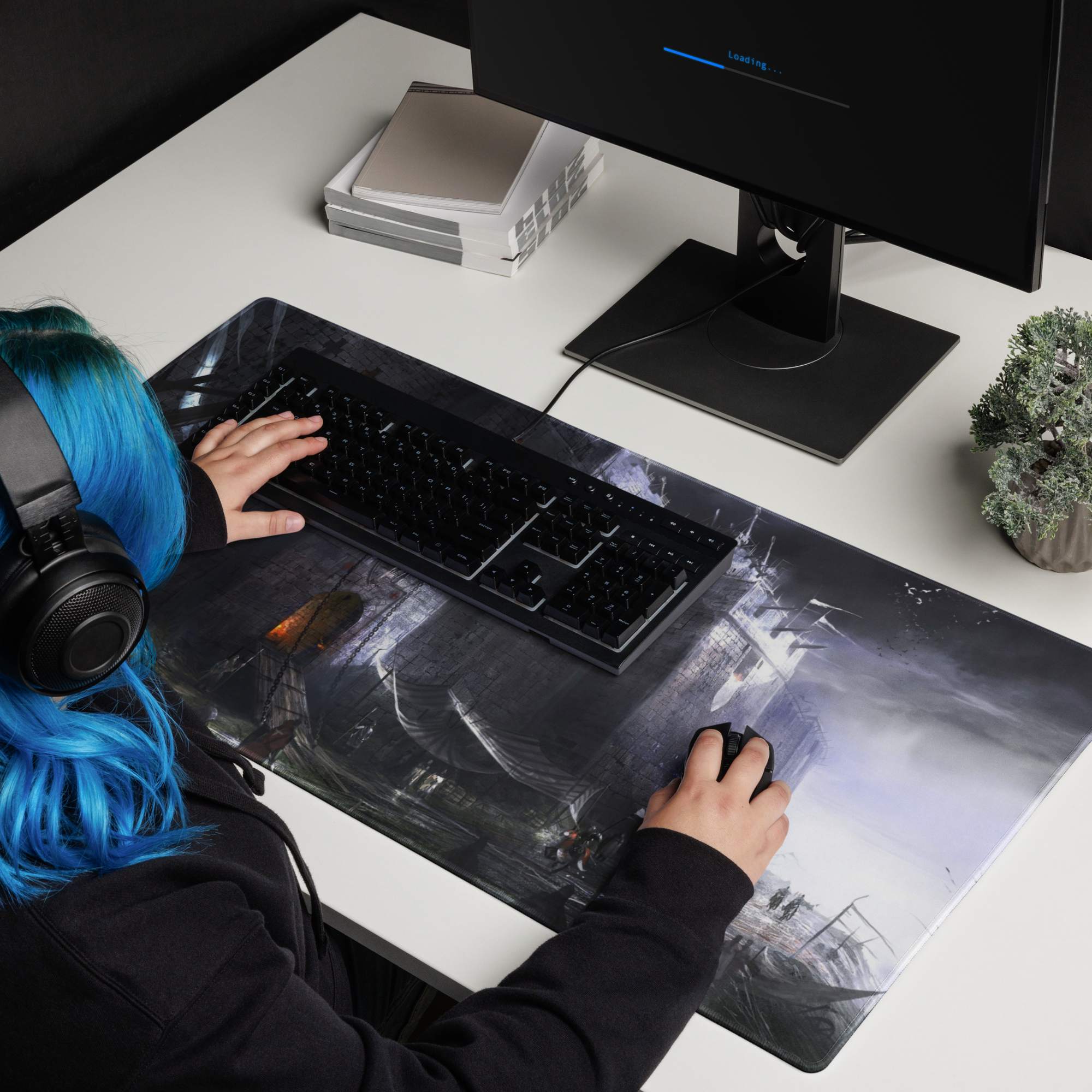 The Guild's Castle Gaming Mousepad ( 36"x18" ) or ( 18"x16" ) - Image 2