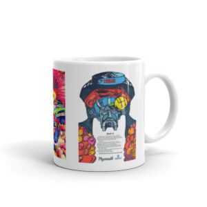 Rapid Transit System Coffee Mug 426 Hemi 4 Speed Psychedelic Ads Roadrunner GTX