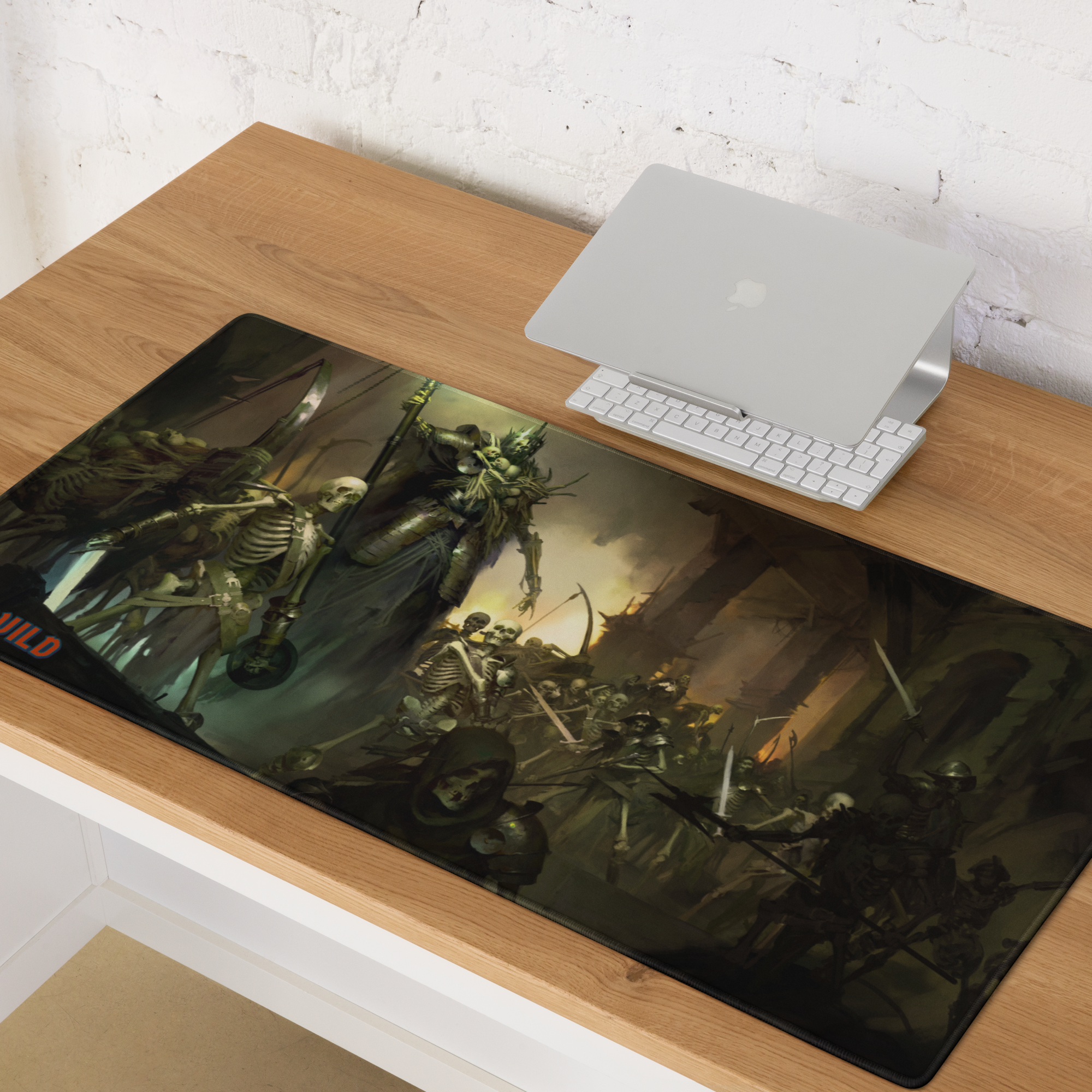 Skeleton King Gaming Mouse Pad (36"x18")(18"x16") - Image 2