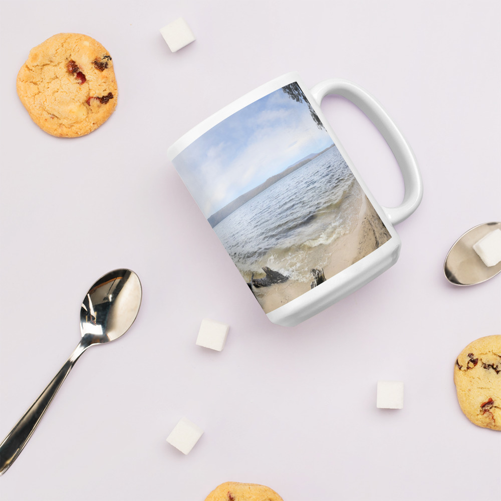 Lakeside Tasmania Coffee Mug - Image 2