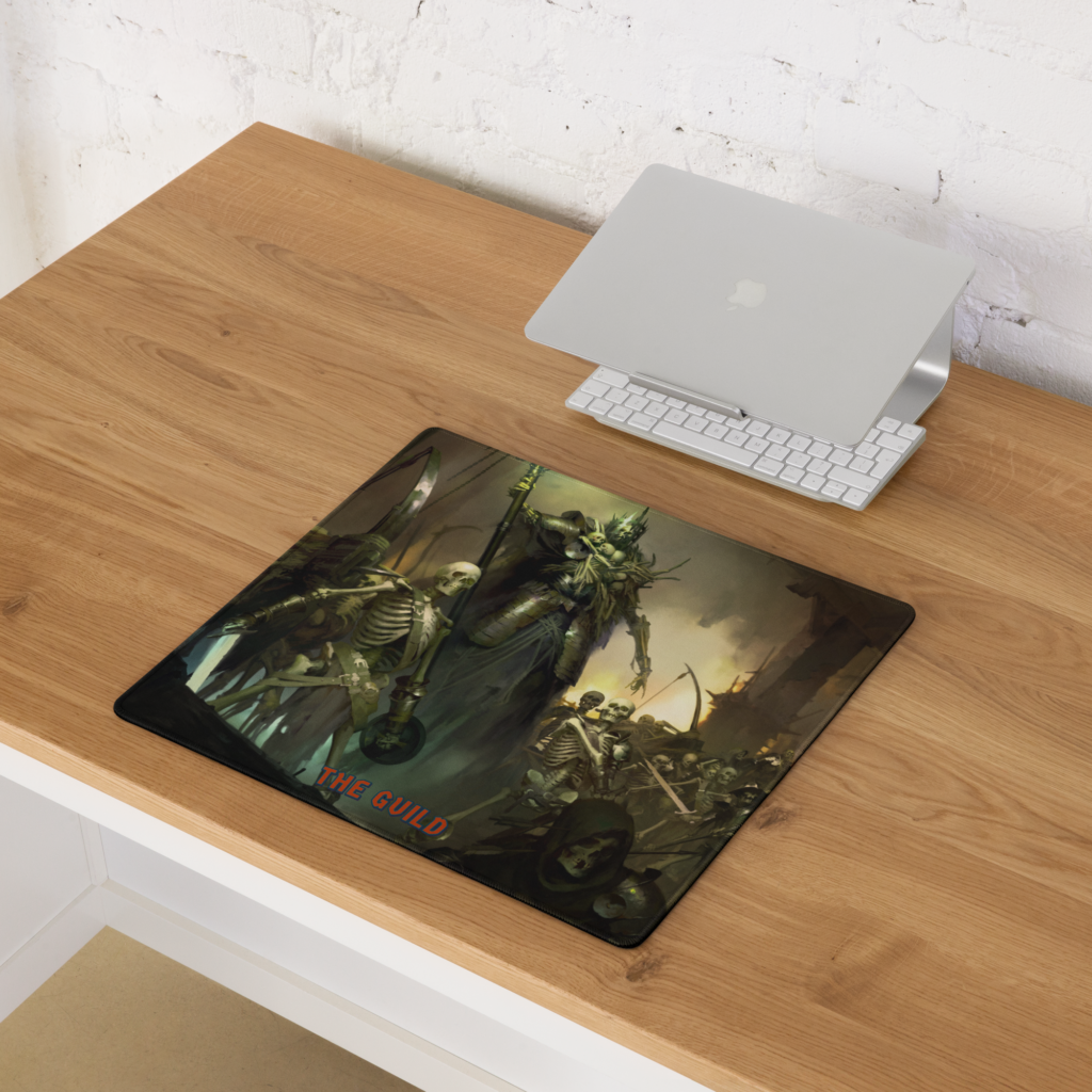 Skeleton King Gaming Mouse Pad (36"x18")(18"x16")