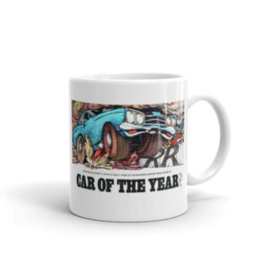 69 Roadrunner Car Of The Year Coffee Mug Plymouth Coyote Hemi 383 426 440+6 1969