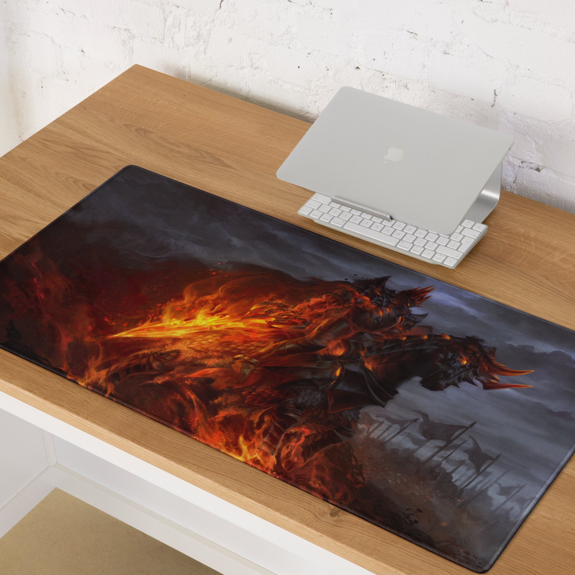 Chaos Knight Gaming Mousepad ( 36"x18" ) or ( 18"x16" ) - Image 2