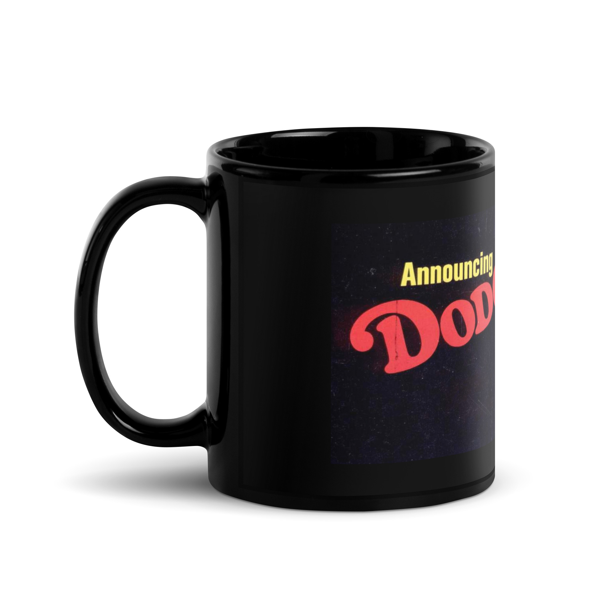 1968 Dodge Fever Black Coffee Mug Dart Coronet Charger GTS R/T 500 Super Bee - Image 2