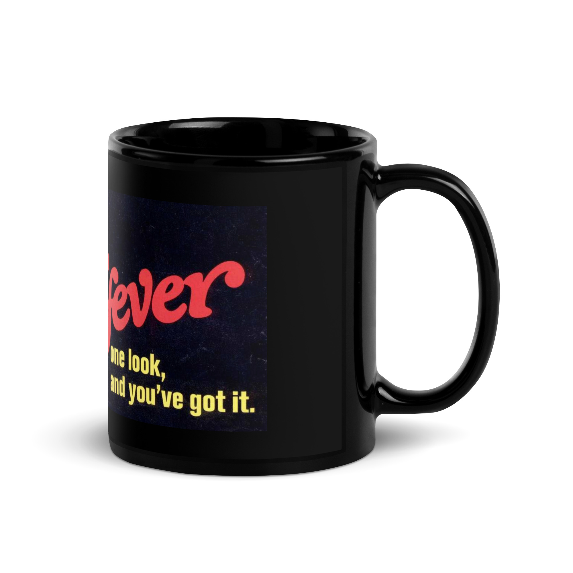 1968 Dodge Fever Black Coffee Mug Dart Coronet Charger GTS R/T 500 Super Bee - Image 3