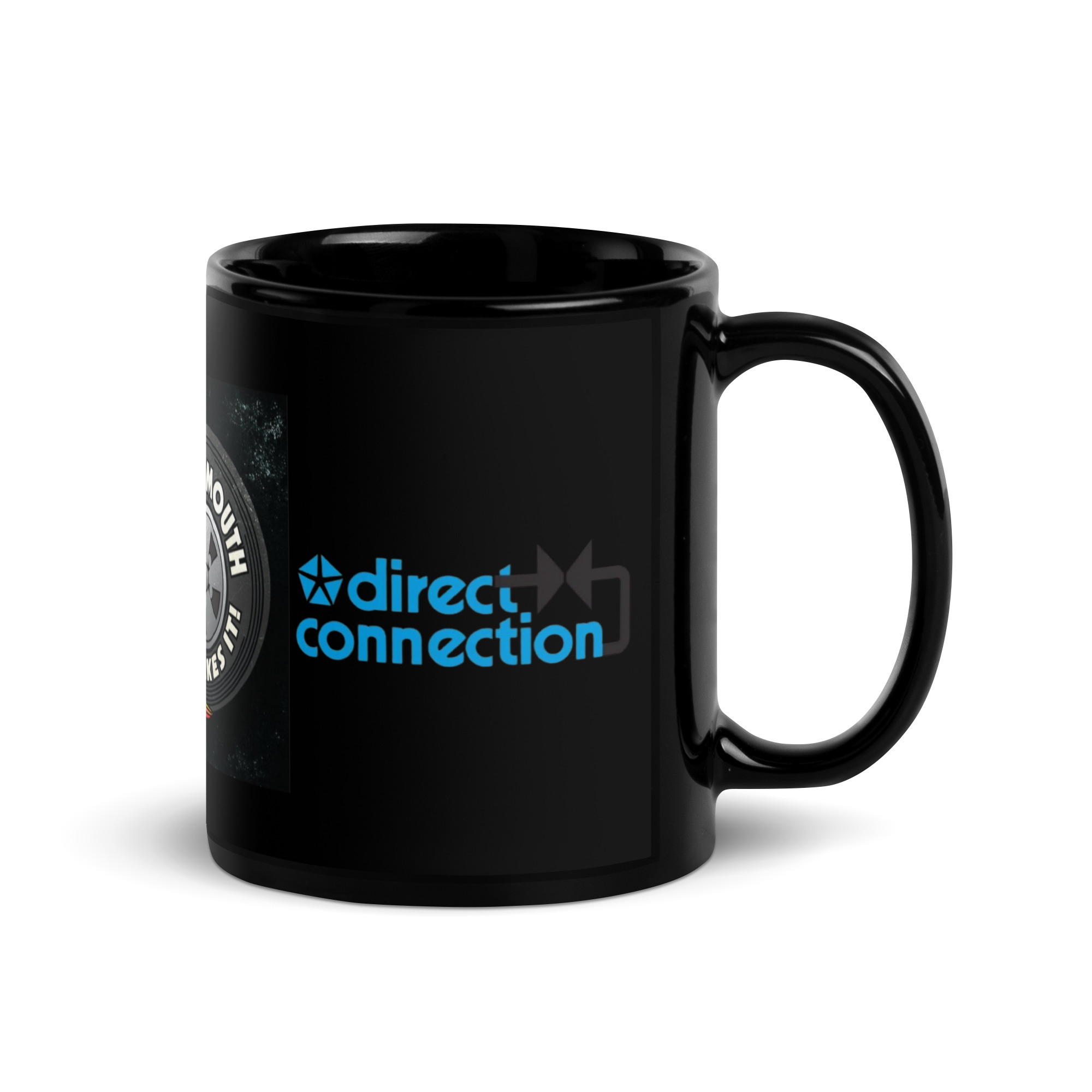 Plymouth Direct Connection Hustle Stuff Black Glossy Mug Hemi Six Pack - Image 3
