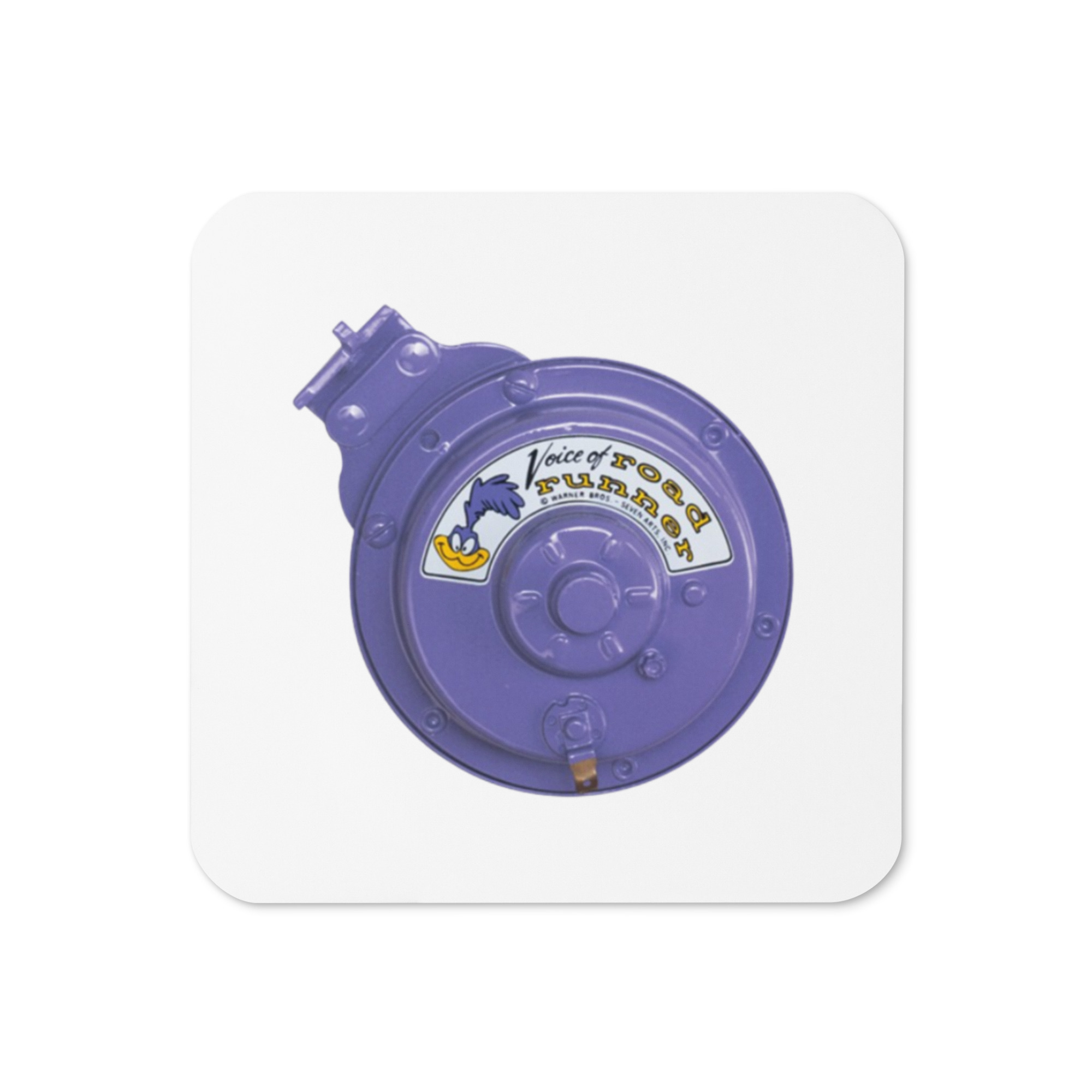 Purple Plymouth Voice of the Roadrunner Horn Cork-back Coaster 68 69 70 71 - Image 2