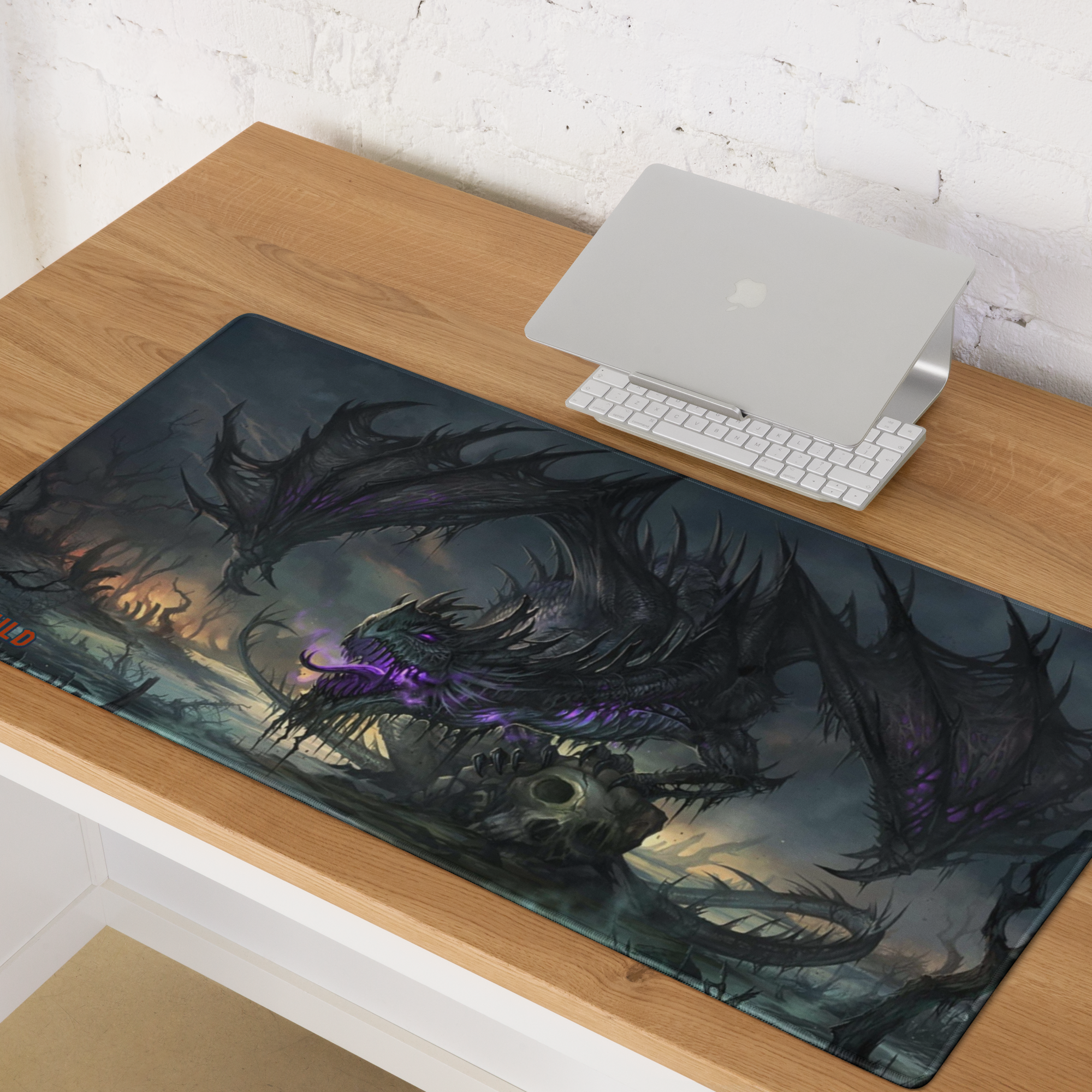 Dark Dragon Gaming Mousepad ( 36"x18" ) or ( 18"x16" ) - Image 2