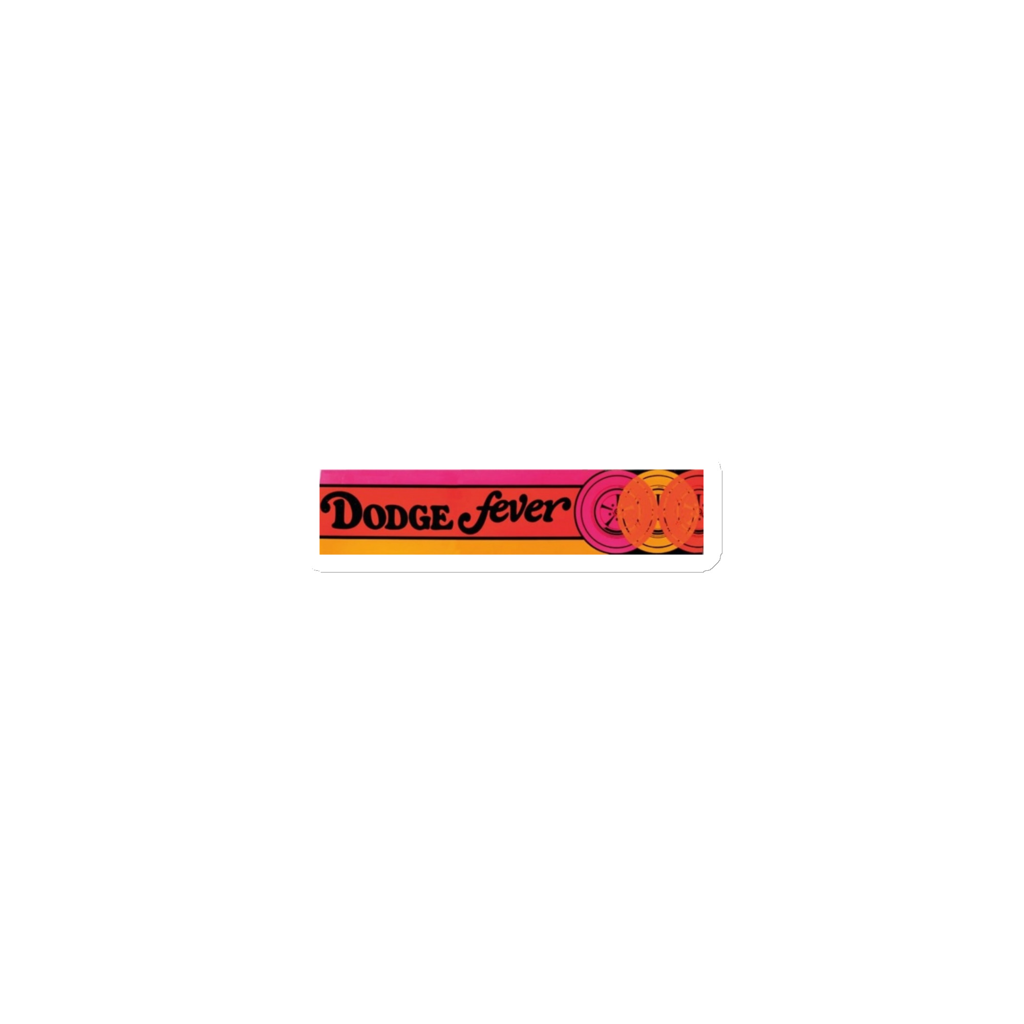 Dodge Fever Colorful 70s Style Mopar Magnet For Toolbox Beer Fridge ETC - Image 2