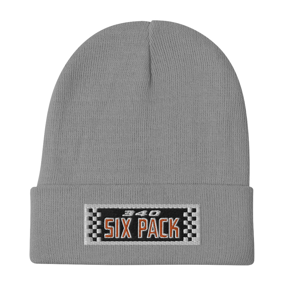 Mopar 340 Six Pack Beanie 70 T/A Challenger Embroidered A833 4 Speed Trans Am - Image 5