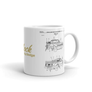 Dodge Warlock Tape Stripes Parts Diagrams 78 79 Coffee Mug Mopar Custom 150