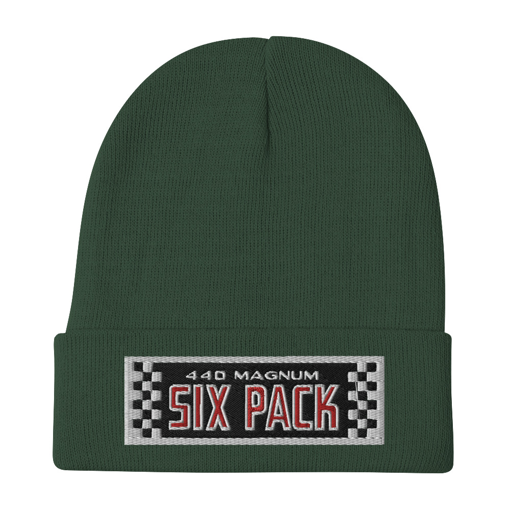 Mopar 440 SIX Pack 6 Beanie Dodge Charger Super Bee Coronet R/T 69 70 71 A833 - Image 4