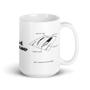 73 Roadrunner Magazine Ad Coffee Mug Hood Parts Book Diagram GTX Mopar 440 340