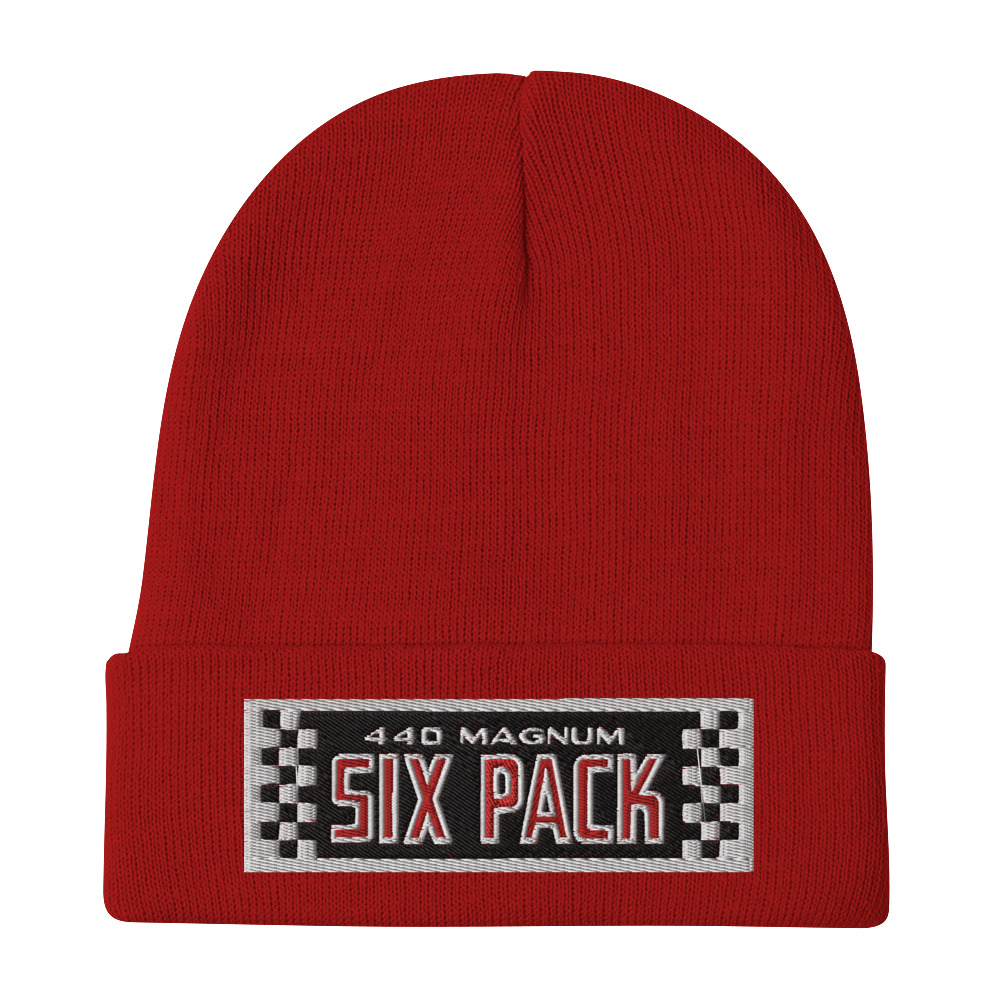 Mopar 440 SIX Pack 6 Beanie Dodge Charger Super Bee Coronet R/T 69 70 71 A833 - Image 2