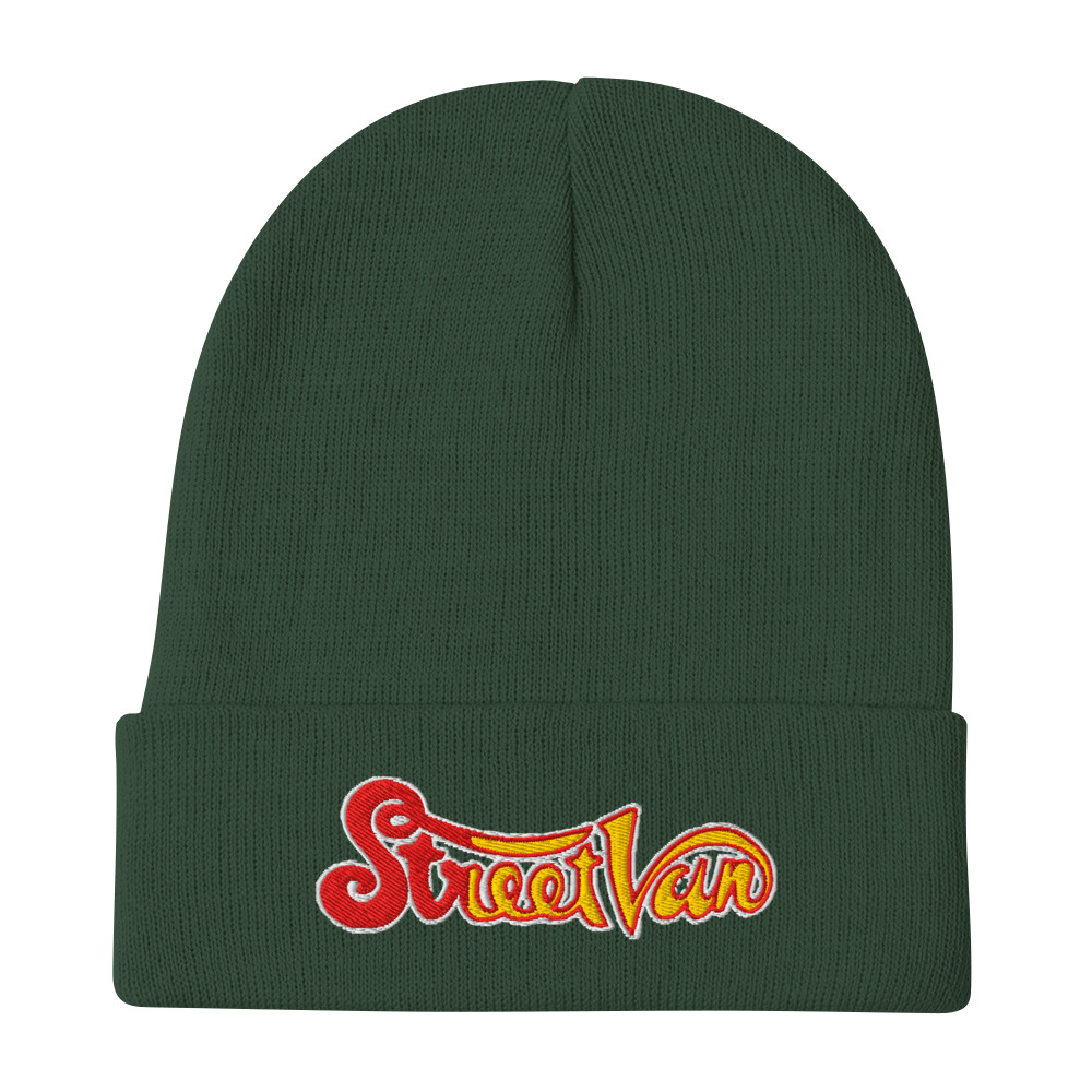 Dodge Streetvan Street Van Embroidered Beanie 77 78 79 80 - Image 2