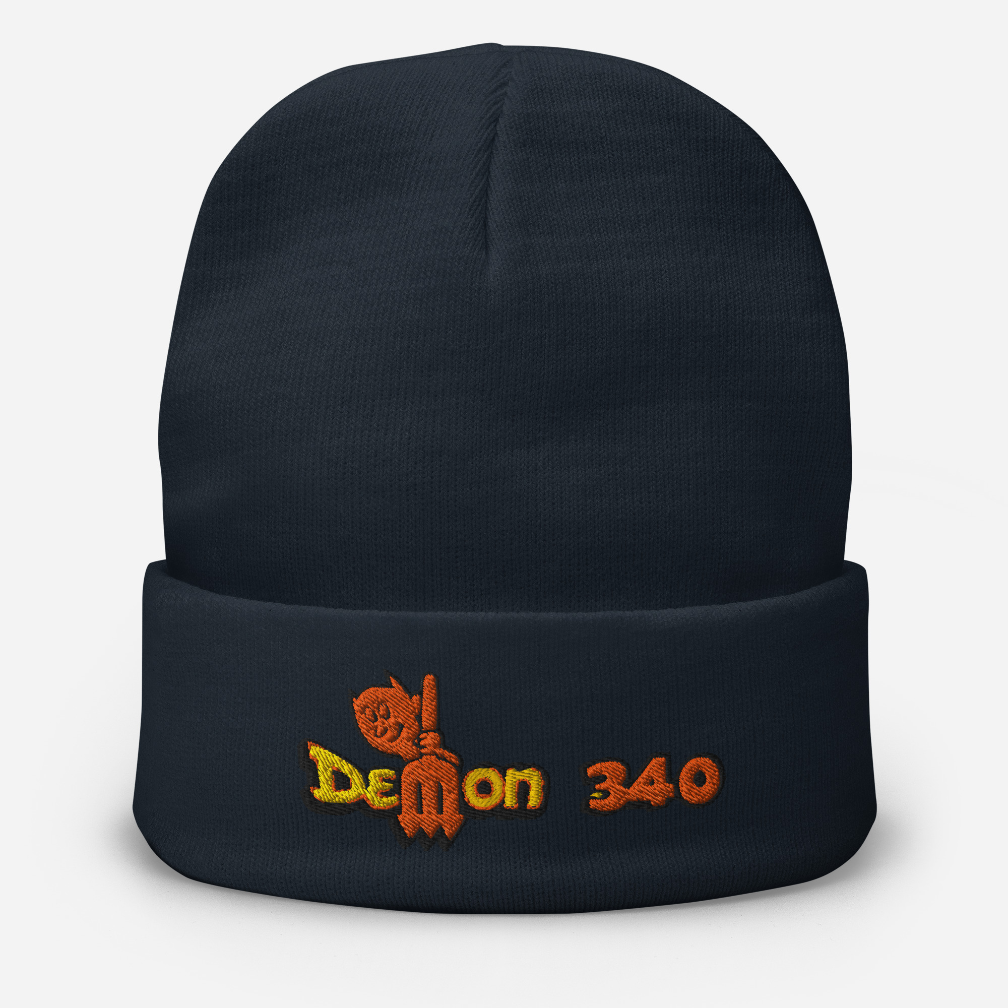 Mopar Demon 340 Beanie Dodge 71 72 A833 4 Speed 727 Embroidered 3 colors - Image 3