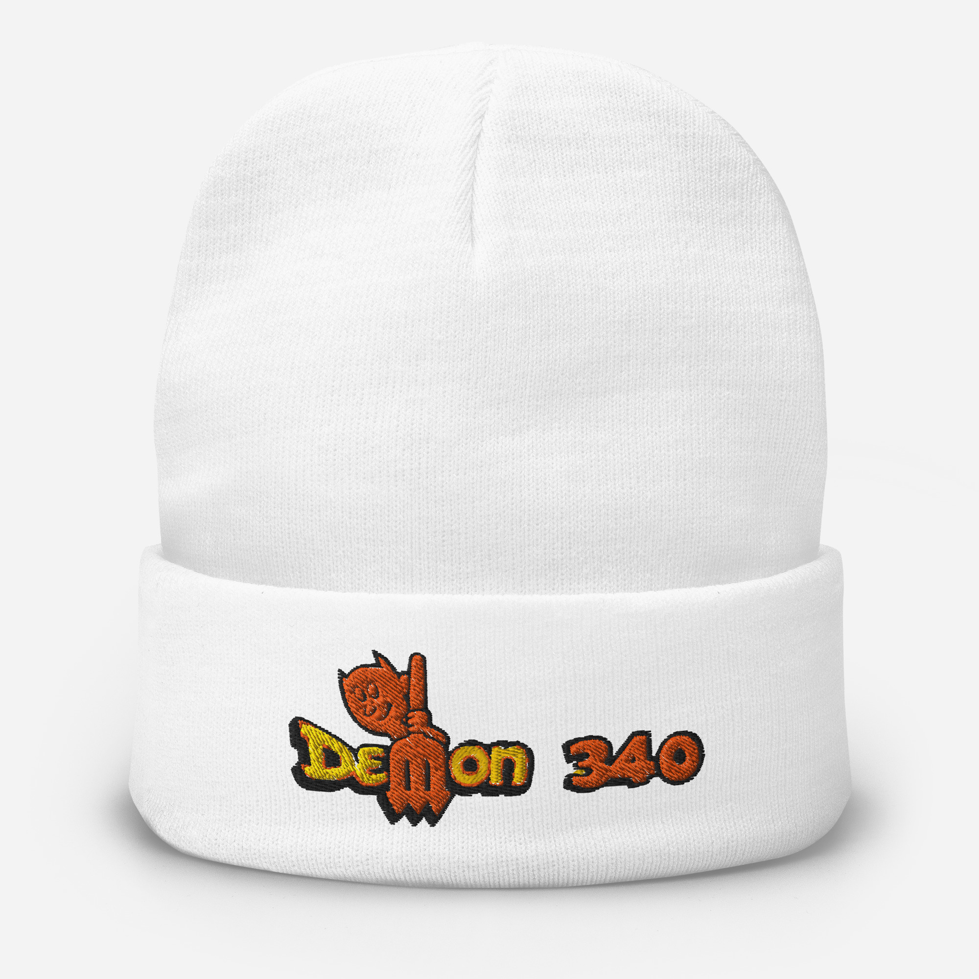 Mopar Demon 340 Beanie Dodge 71 72 A833 4 Speed 727 Embroidered 3 colors - Image 6