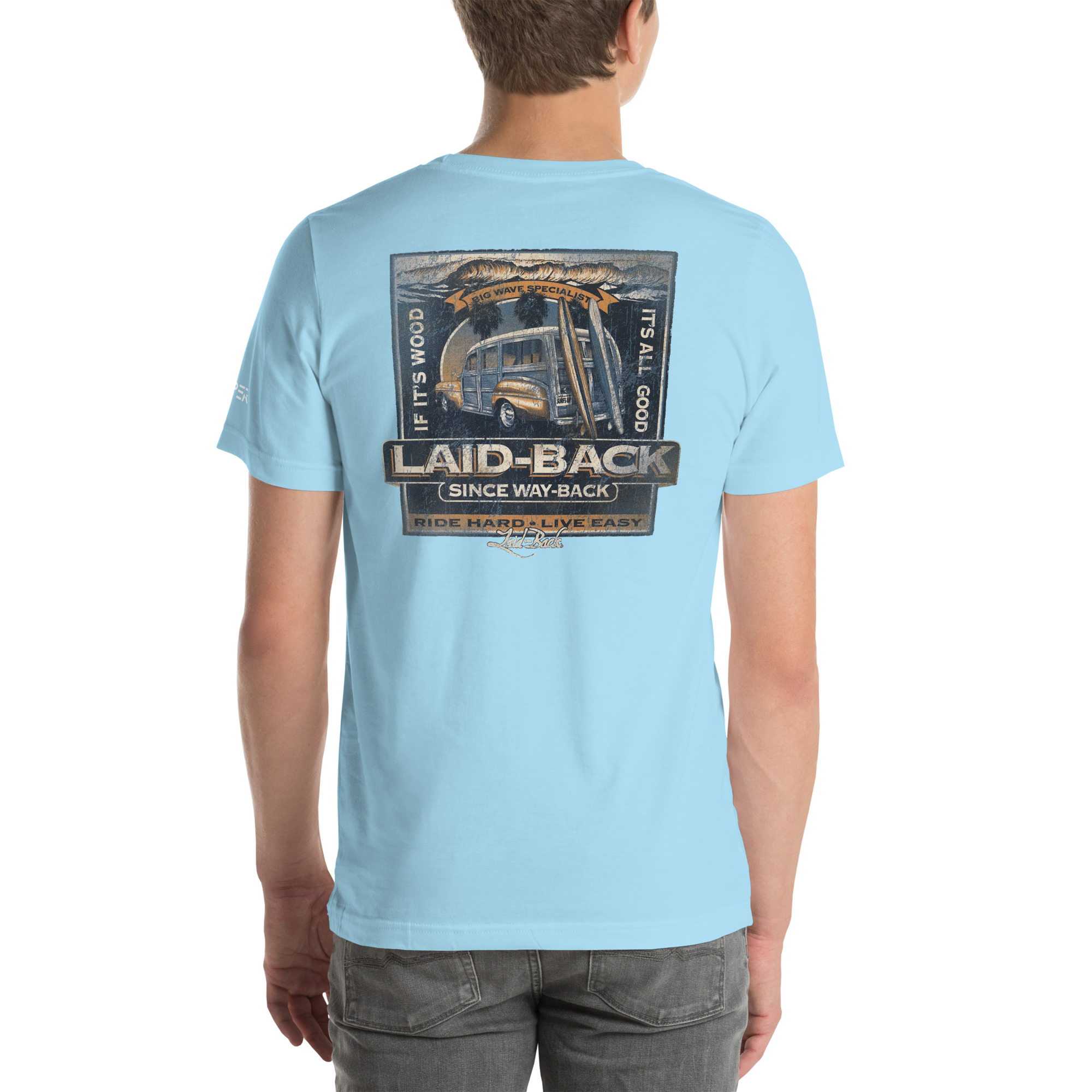 Reaper "Laid Back Surf" T-Shirt Australia Beach Costa Rica Curl Wave - Image 26