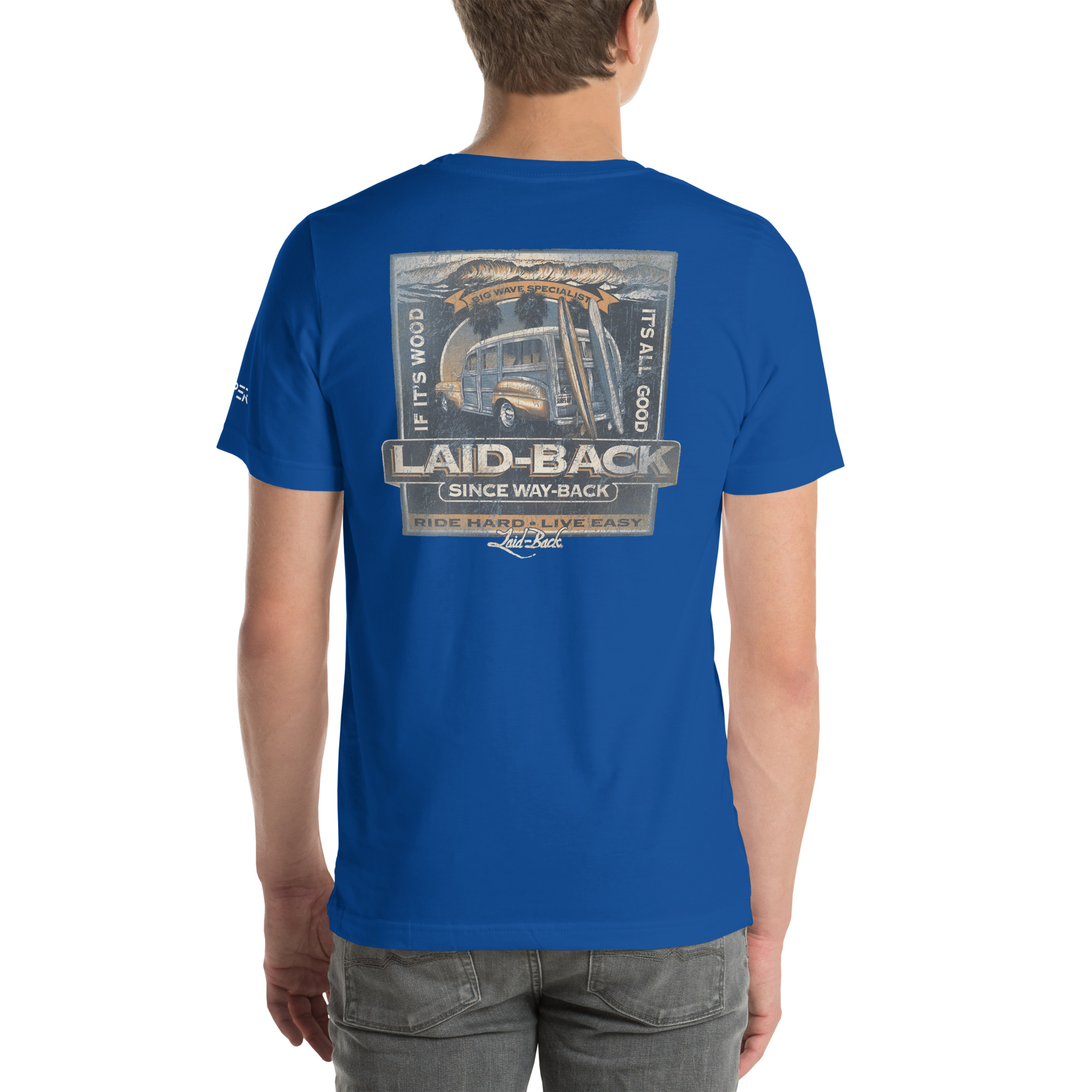 Reaper "Laid Back Surf" T-Shirt Australia Beach Costa Rica Curl Wave - Image 14