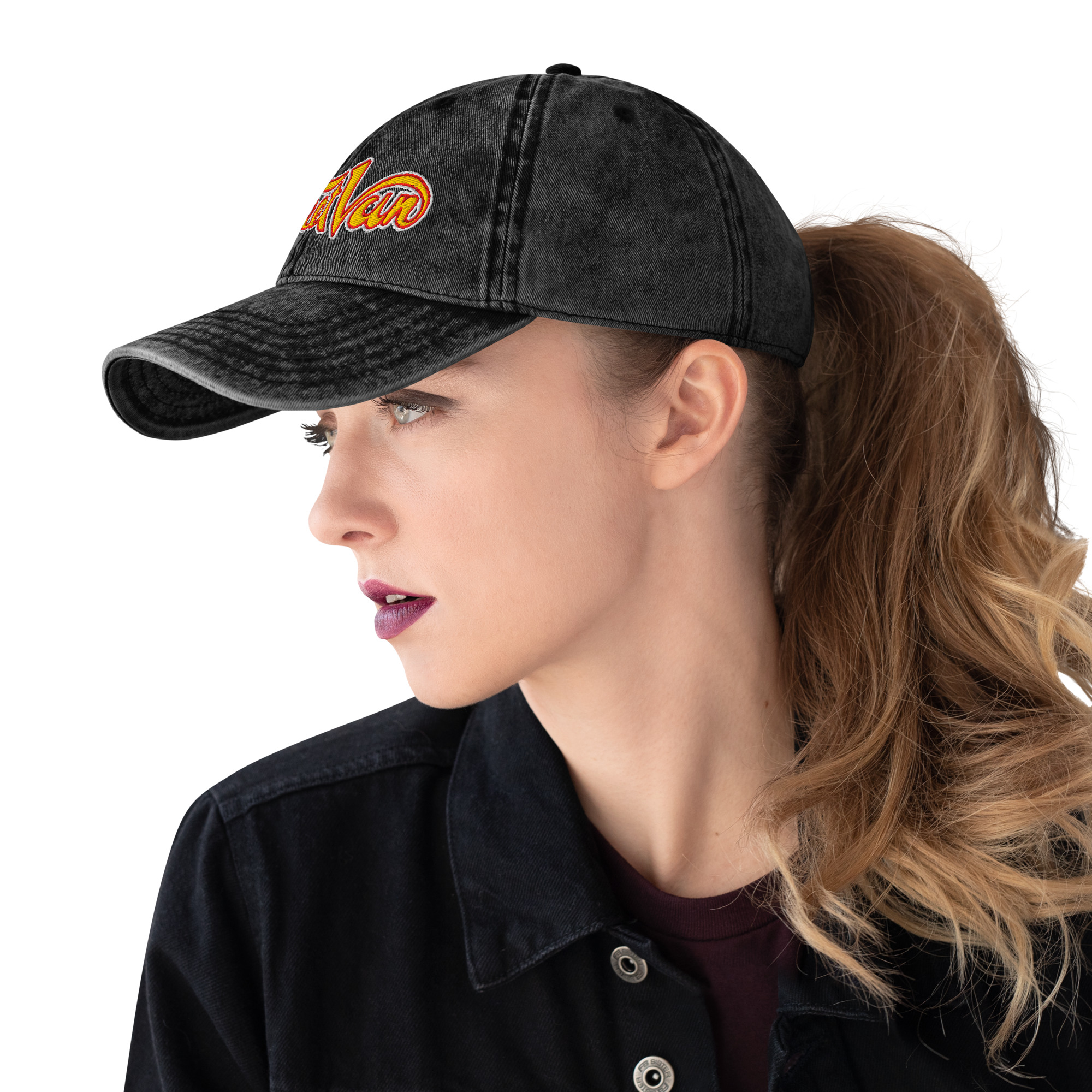 Dodge Streetvan Street Van Vintage Cotton Twill Cap 77 78 79 80 - Image 2