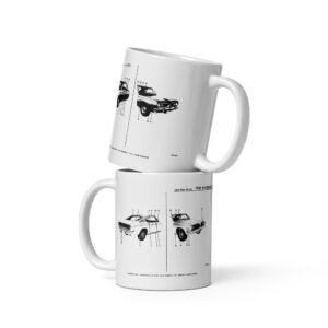 69 Barracuda Formula S Mopar Factory Parts Diagram Mug 340 383 4 Speed
