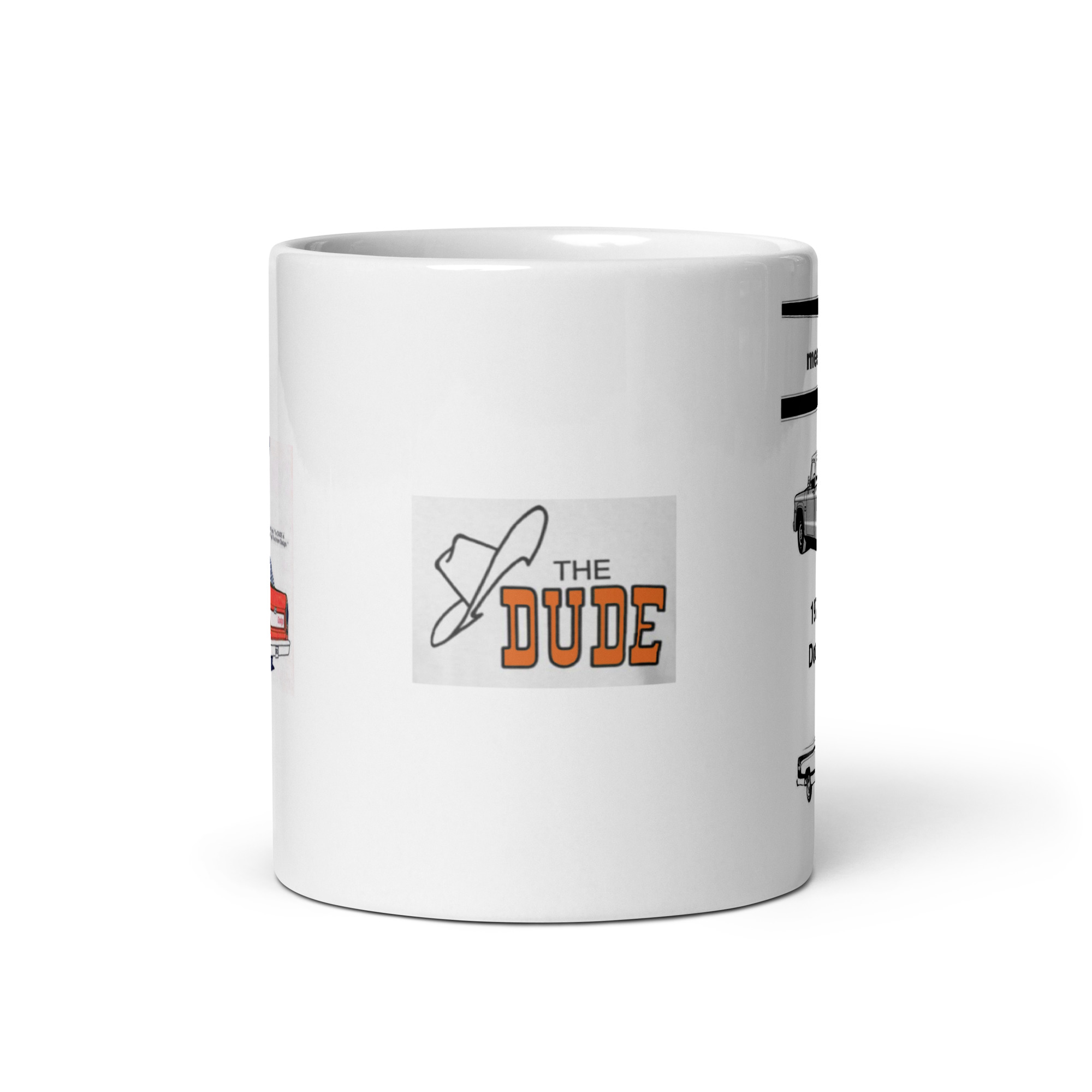 70 71 Mopar Dodge Dude Coffee Mug 383 4 Speed 318 225 /6 Go Mango - Image 4
