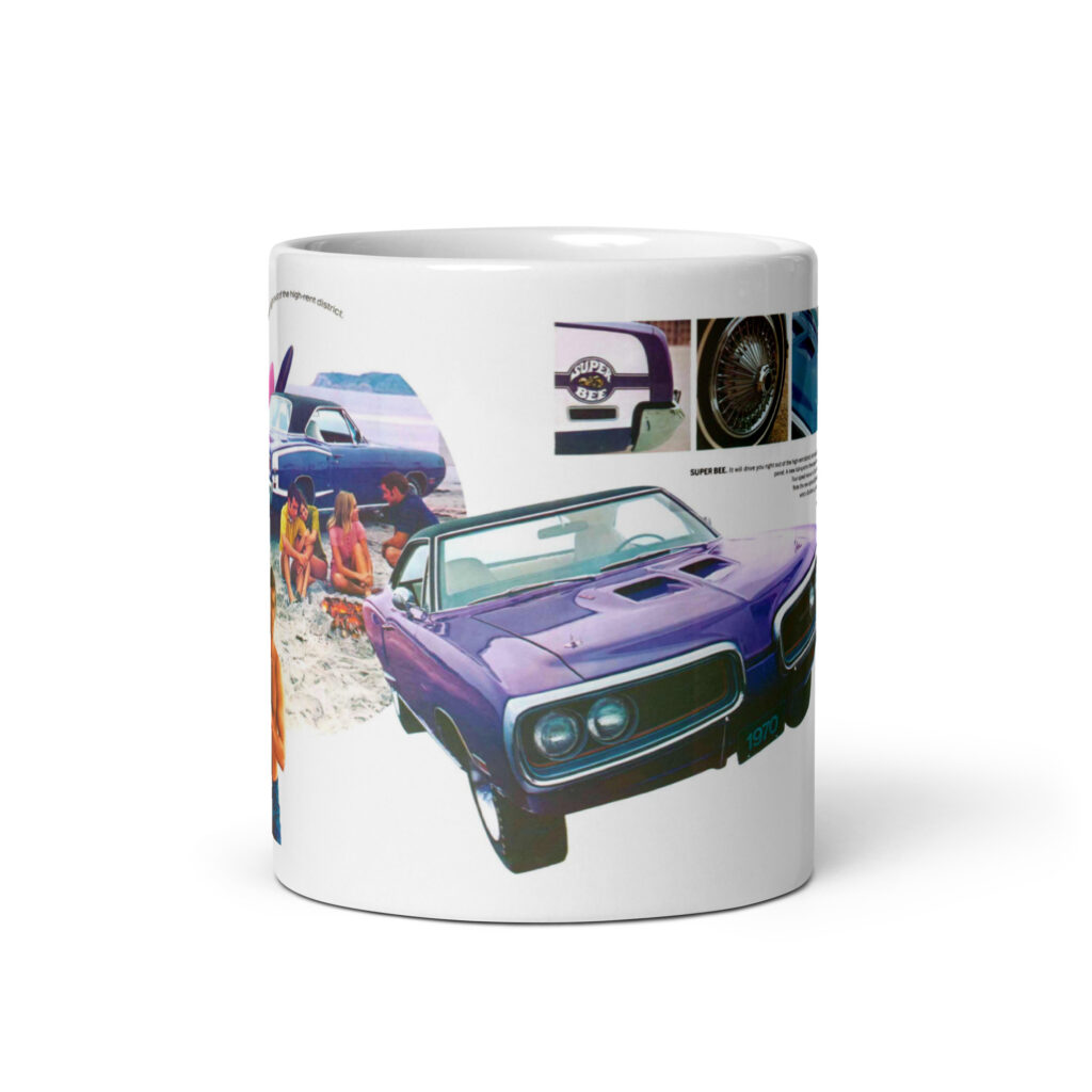 1970 Dodge Super Bee Sales Brochure Ad Coffee Mug 70 Superbee