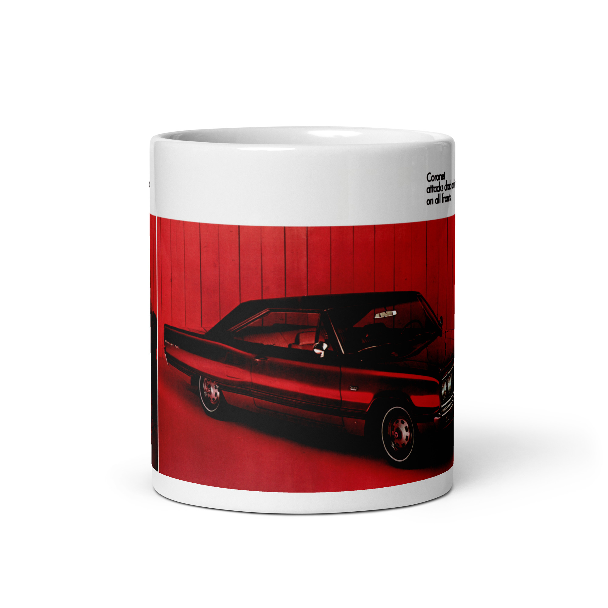 67 Coronet 500 Sales Brochure Coffee Mug Tired Of The Middle Of The Road Madness? - Image 3