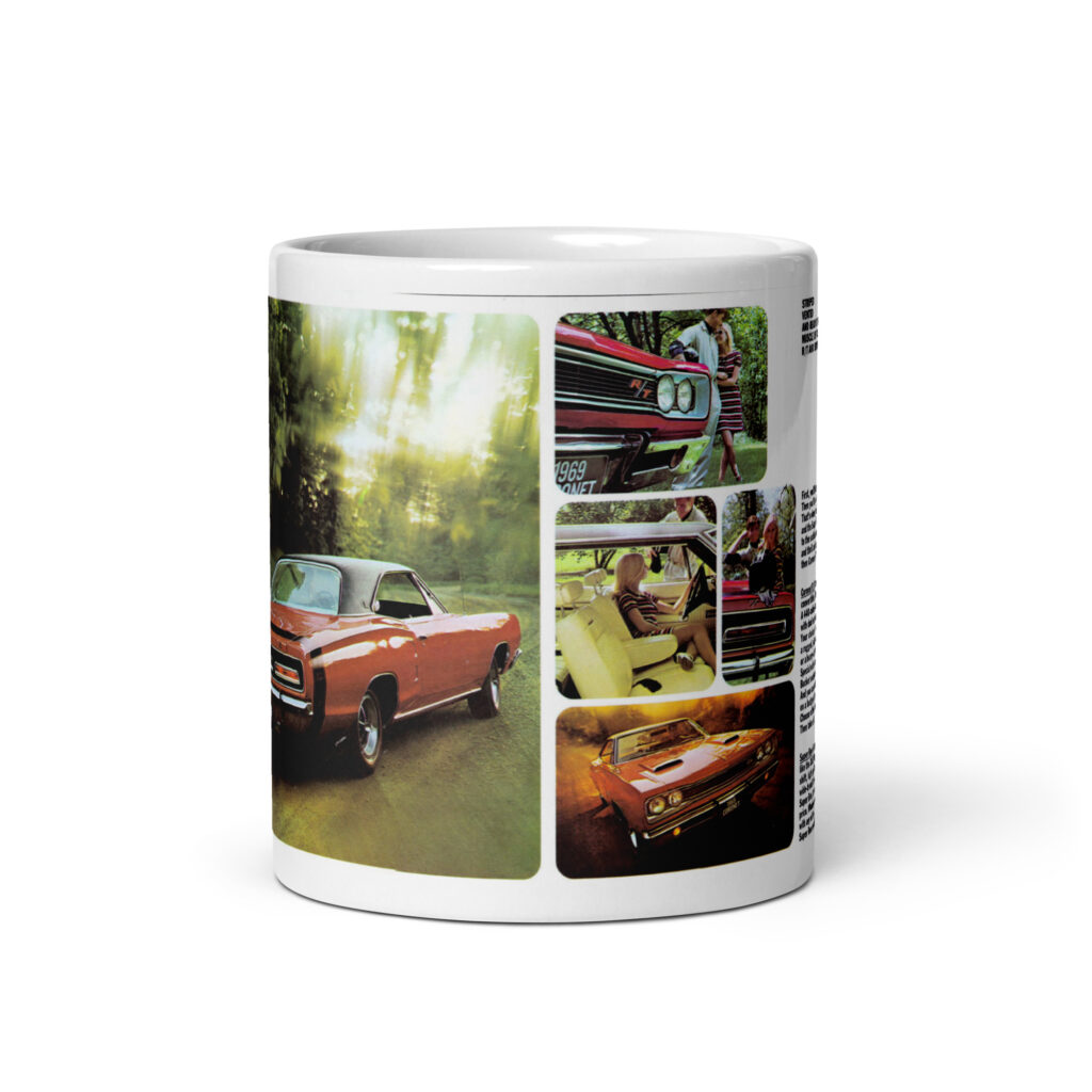 1969 Coronet R/T Sales Brochure Coffee Mug Super Bee 426