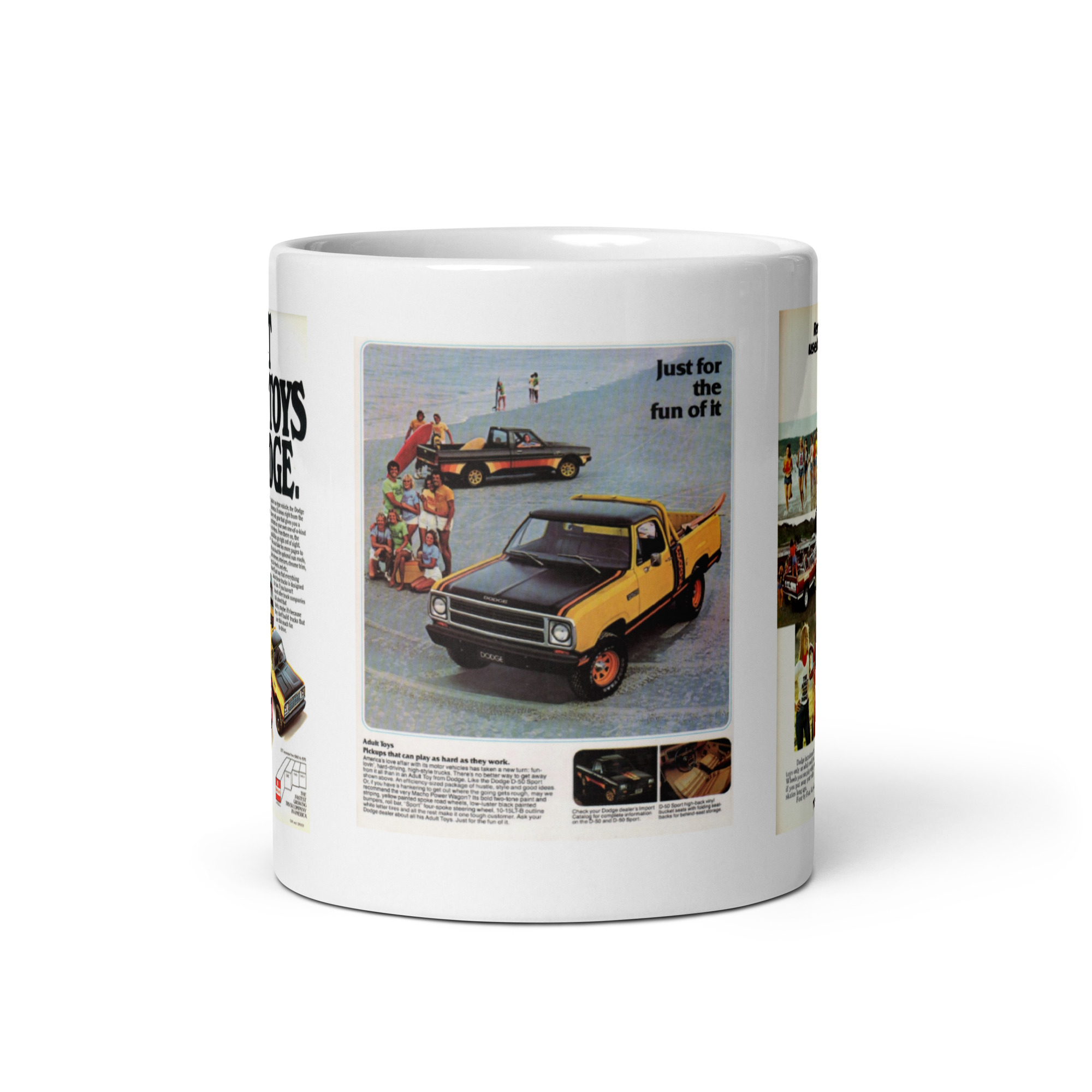 Adult Toys From Dodge 3 Magazine Ad Coffee Mug 77 78 80 - Image 3