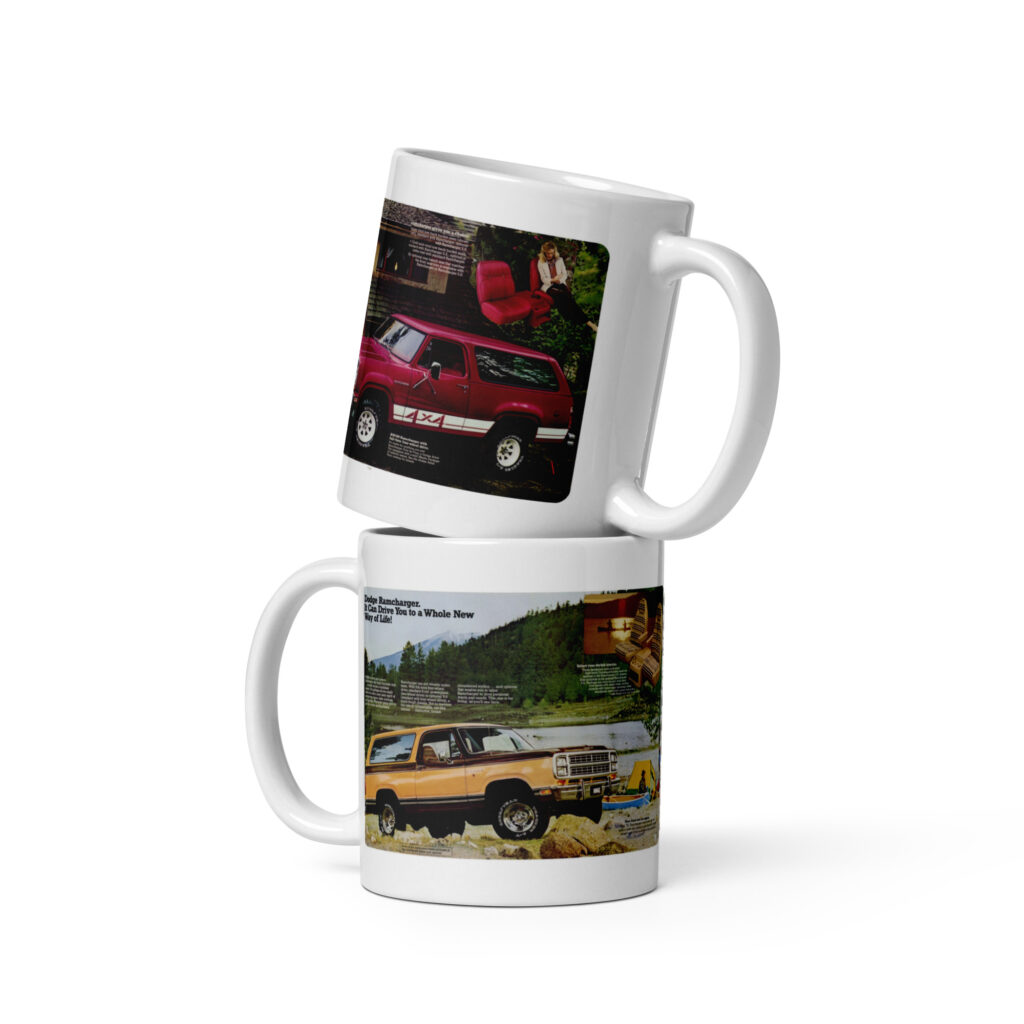 1979 Dodge Ramcharger Sales Brochure Coffee Mug 79