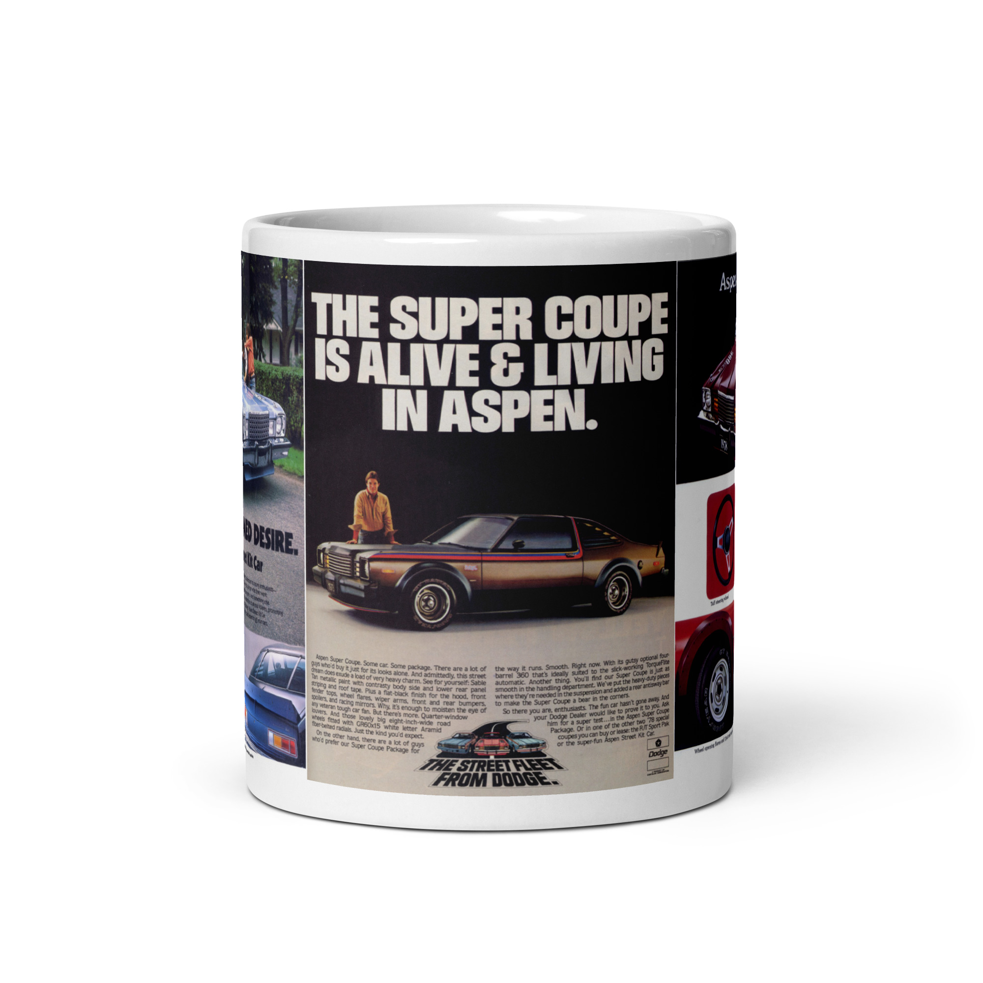 78 Street Kit Car Sales Brochure Super Coupe Mug Dodge Plymouth E58 - Image 2