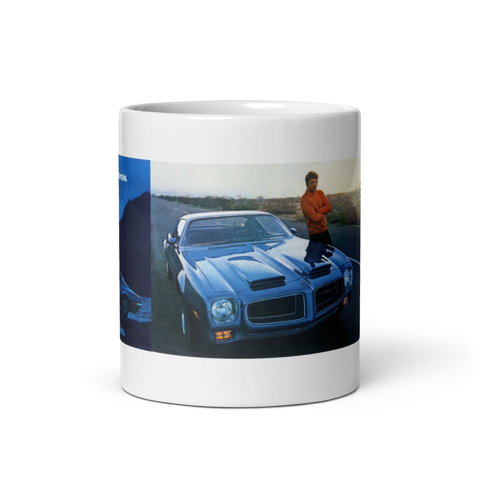 1970 Pontiac Firebird Formula 400 Sales Brochure Coffee Mug Ram Air III L74 L78 - Image 3