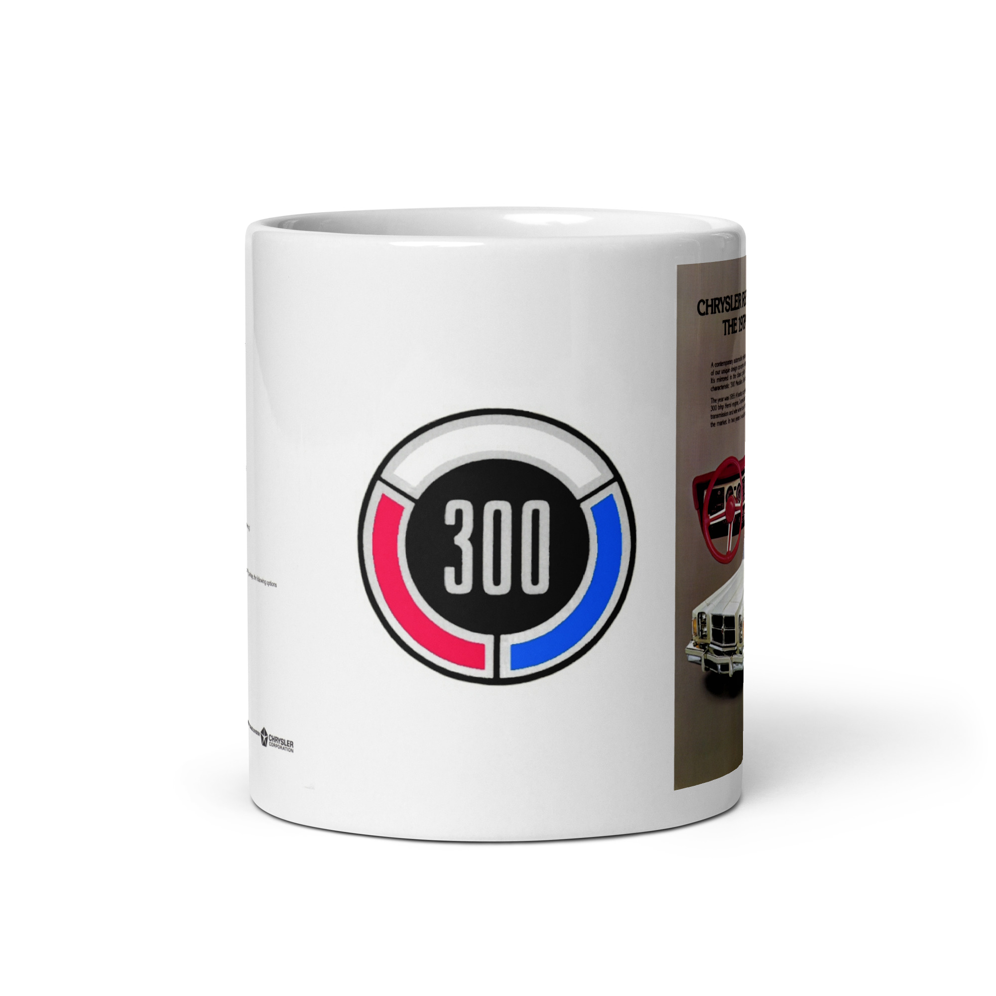 1979 Chrysler 300 Sales Promo Coffee Mug E58 360 727 9.25 79 - Image 3