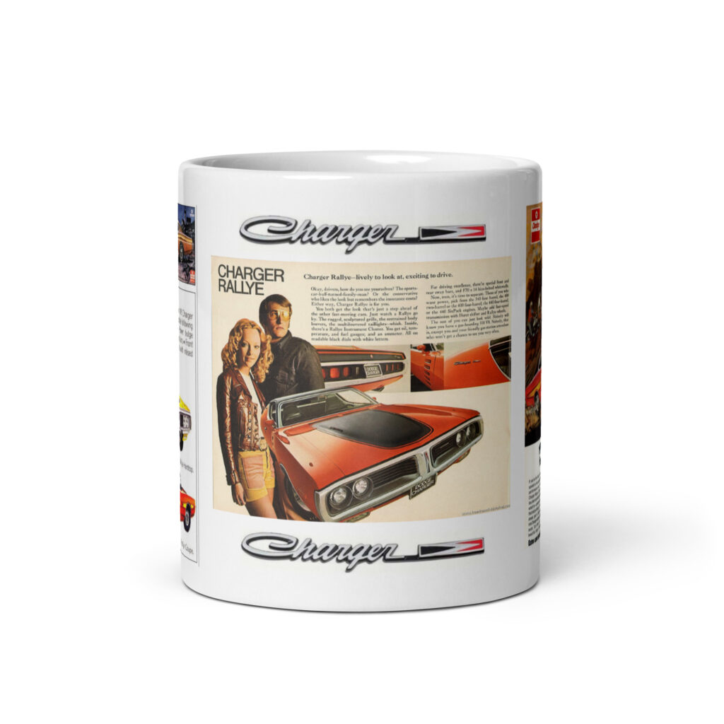 72 Dodge Charger Rallye 73 3 Sales Ads 74 Coffee Mug 340 400 360