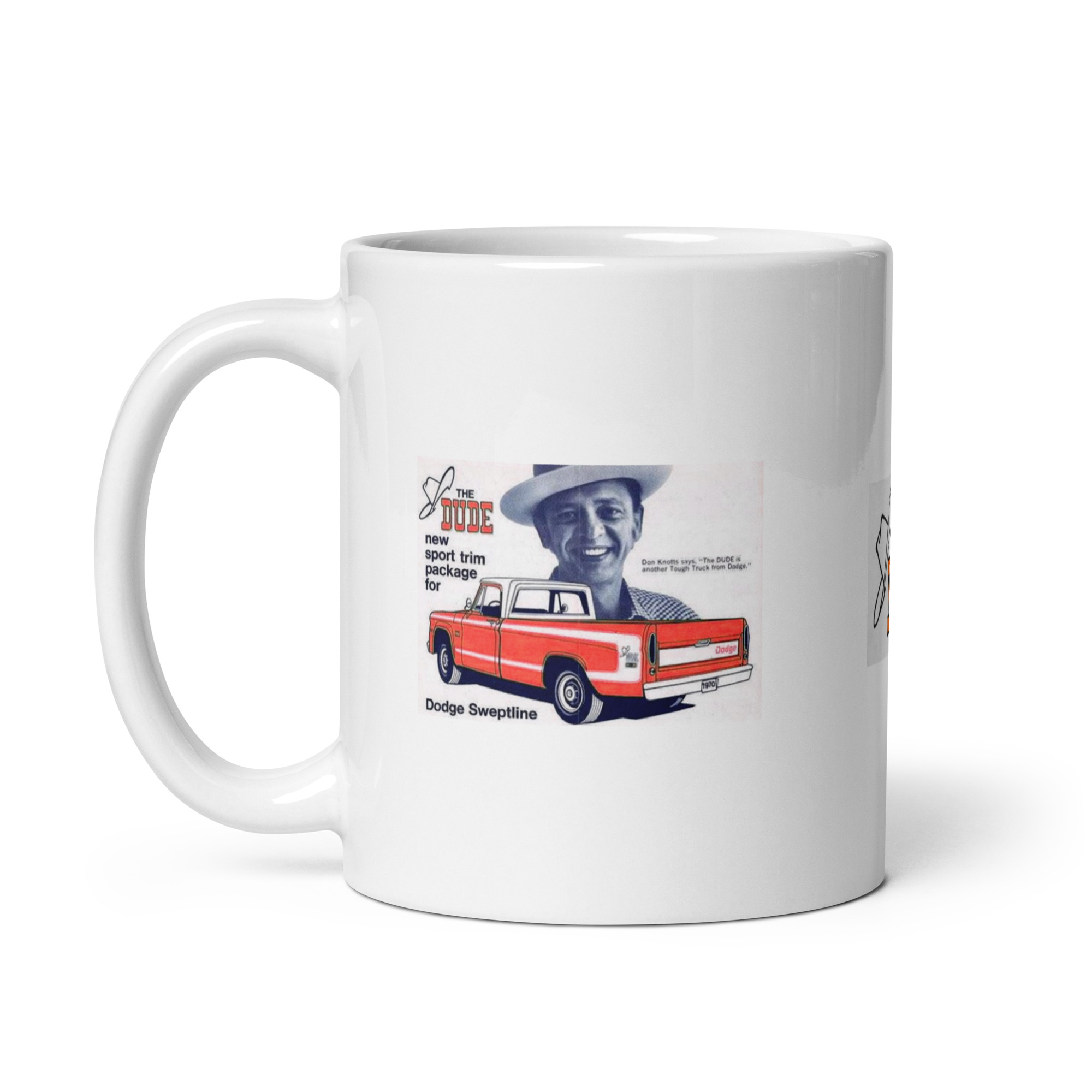 70 71 Mopar Dodge Dude Coffee Mug 383 4 Speed 318 225 /6 Go Mango - Image 3