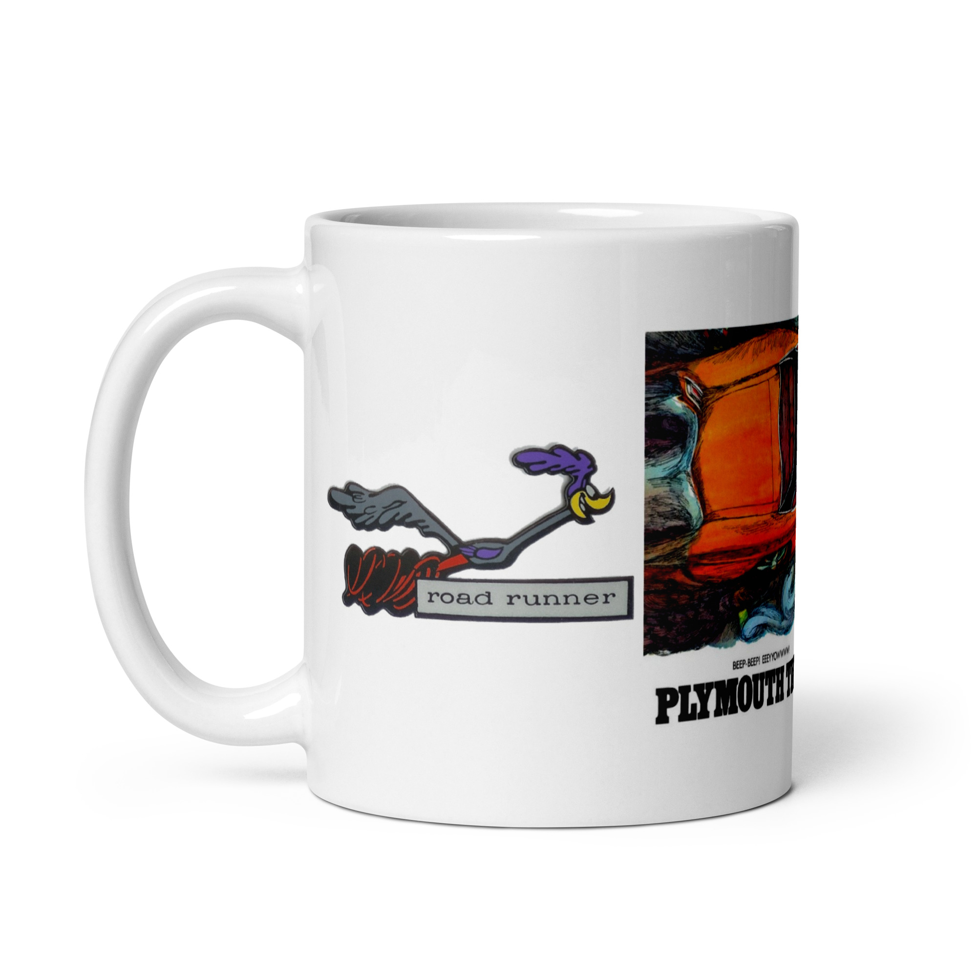 69 Roadrunner Coffee Mug Plymouth Tells It Like It Is Hemi 383 426 440+6 1969 - Image 3