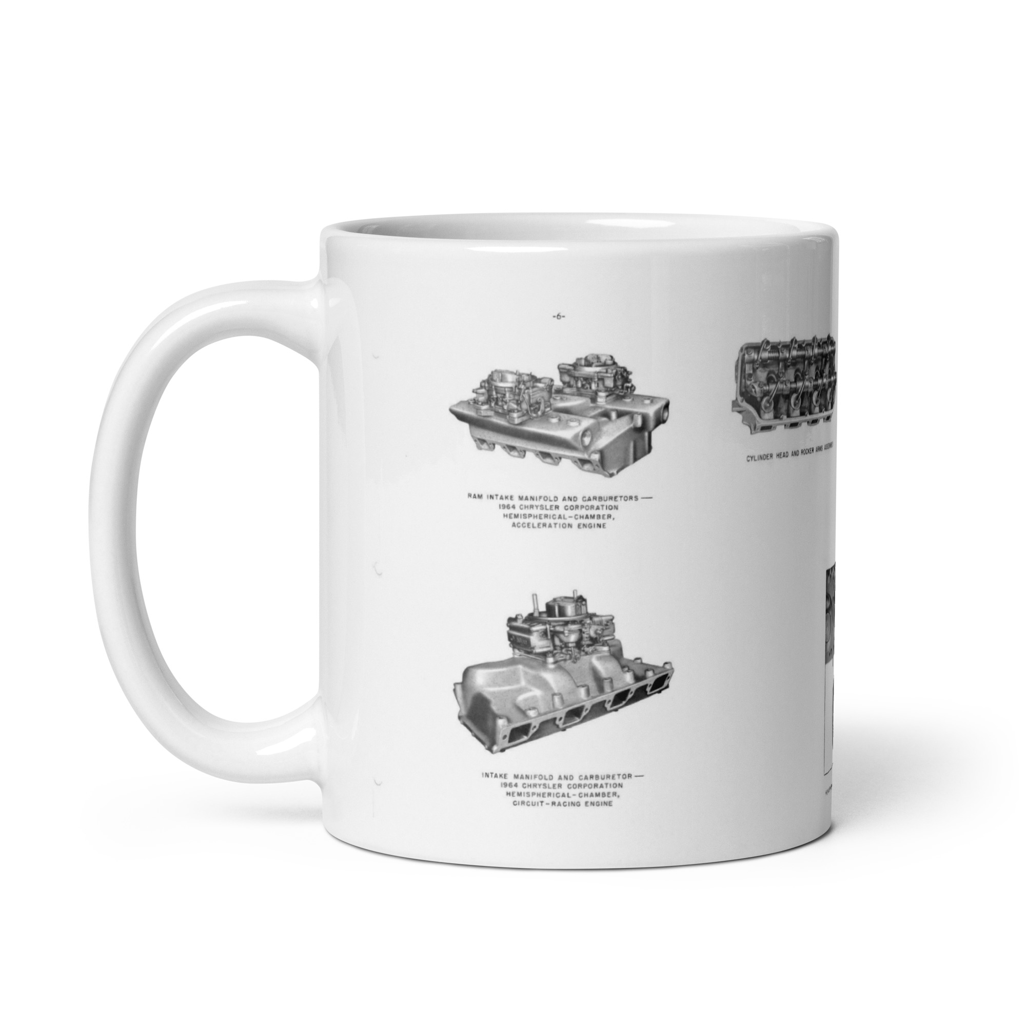 January 1964 Maximum Performance Engines Hemi Coffee Mug Technical Engineering Booklet - Image 2
