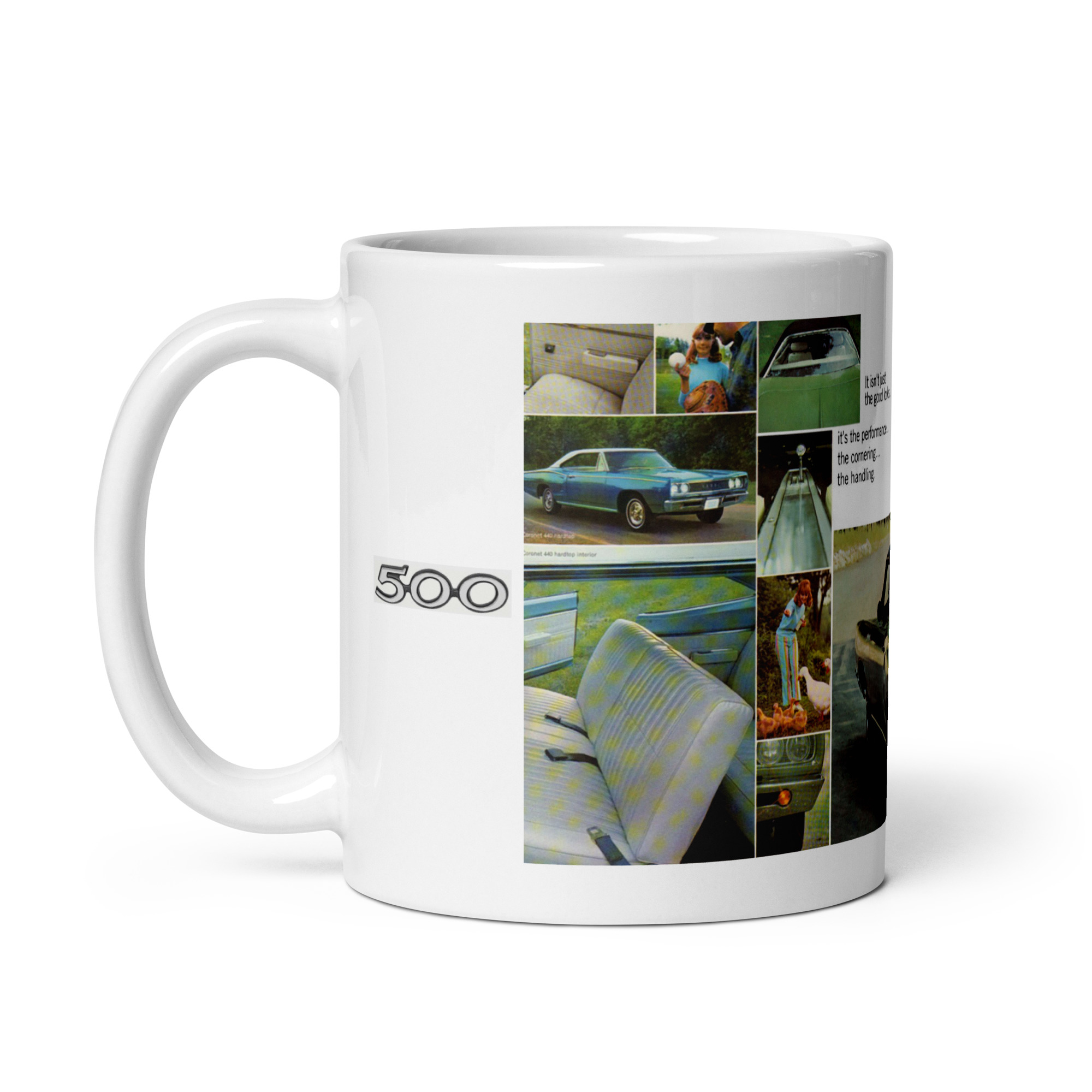 1968 Coronet Sales Brochure Coffee Mug 68 500 383 Reasons For Picking A Car - Image 3