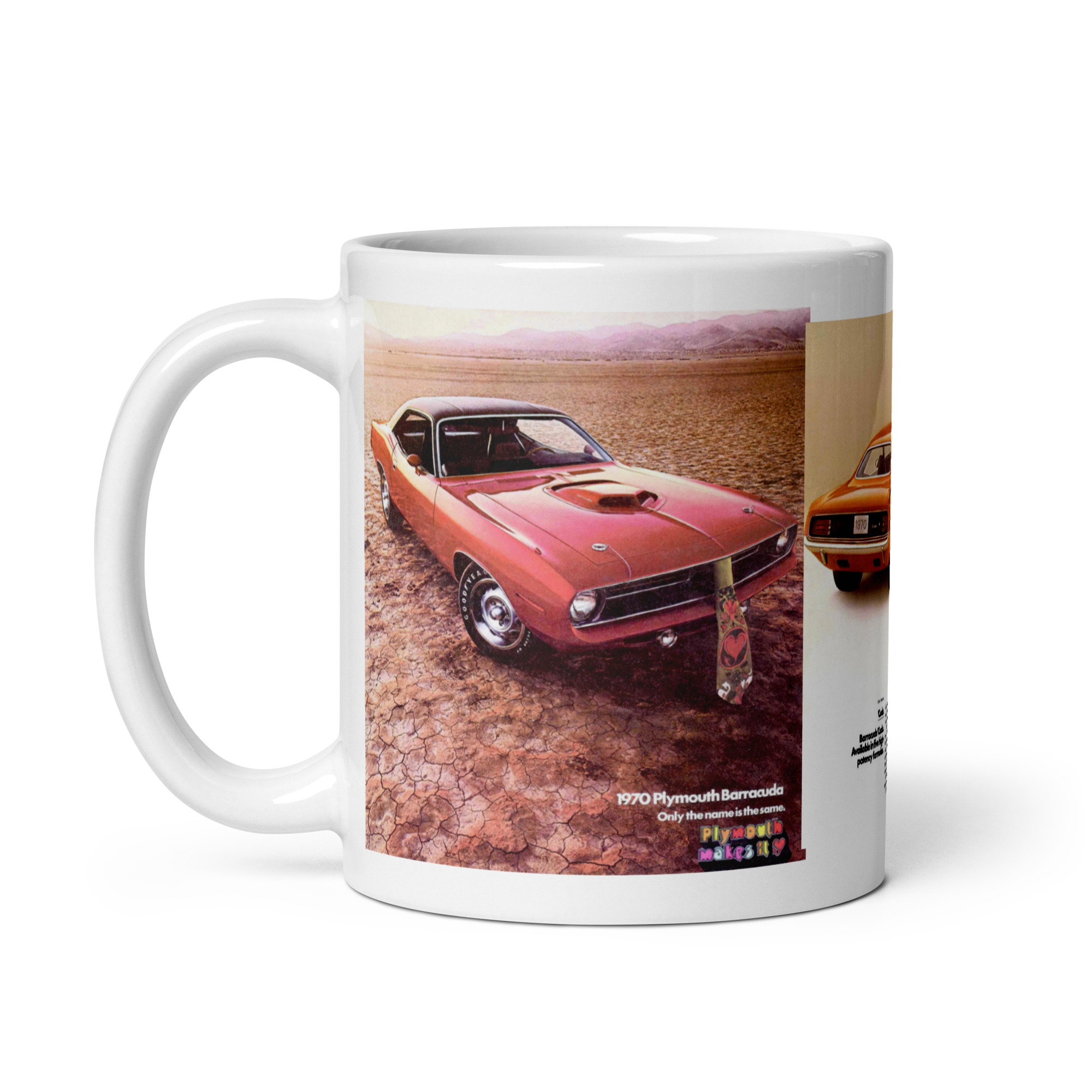 70 'Cuda By Plymouth Sales Brochure Coffee Mug 340 383 440+6 426 Hemi A833 727 - Image 2