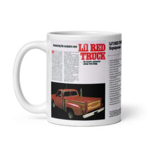78 79 Dodge Lil Red Express Sales Brochure Coffee Mug EH1 360