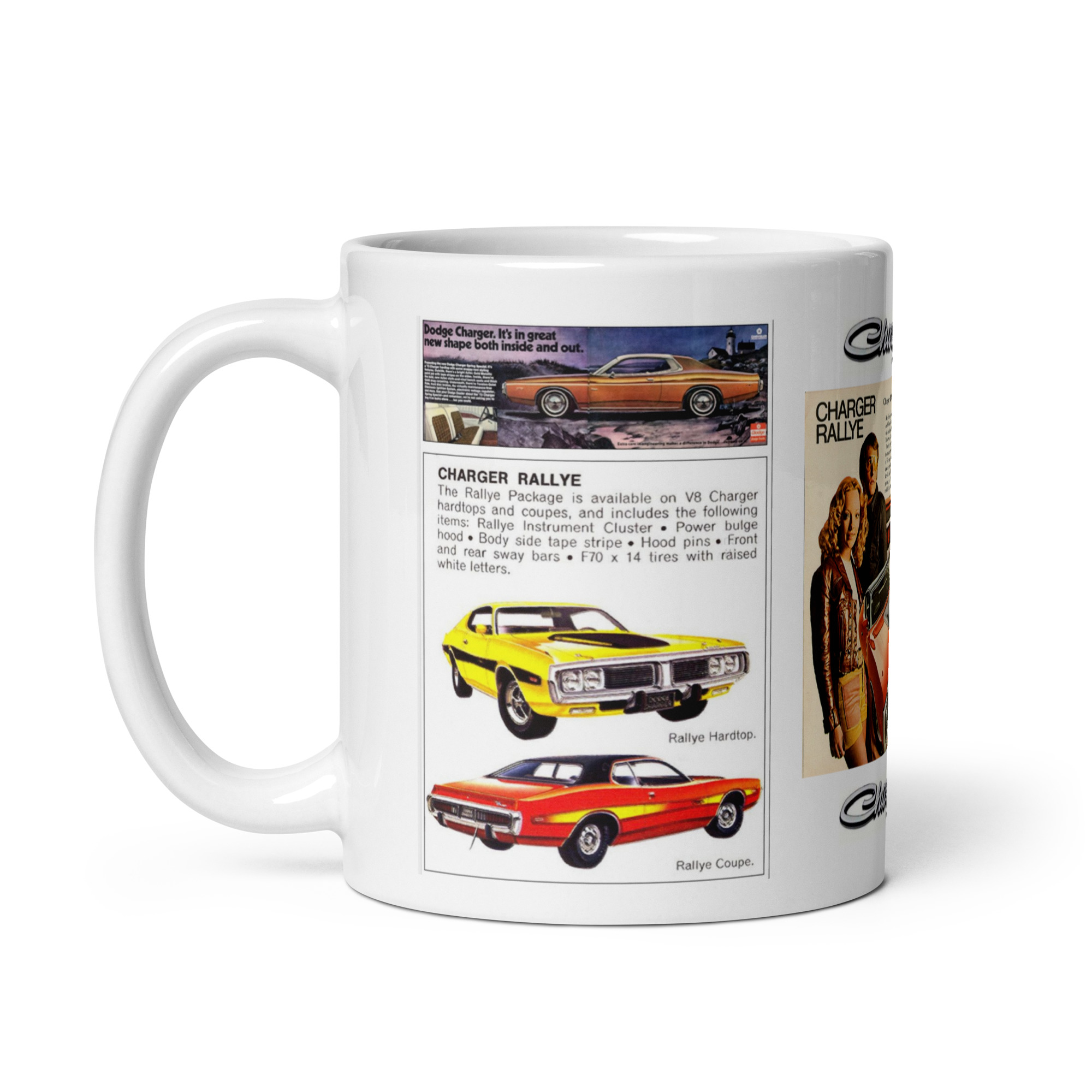 72 Dodge Charger Rallye 73 3 Sales Ads 74 Coffee Mug 340 400 360 - Image 3