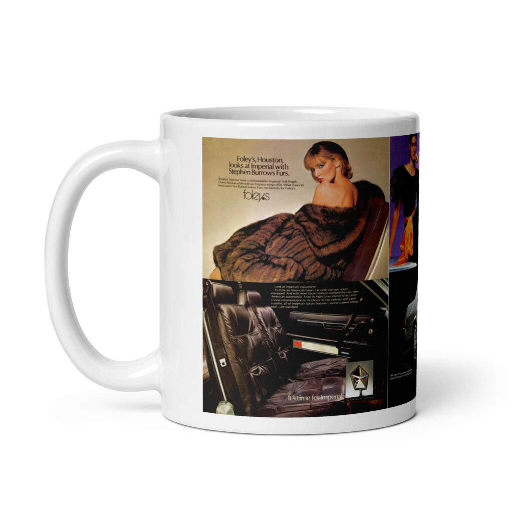 1981 Imperial + Models Sales Brochure Coffee Mug #2 81 318 EFI