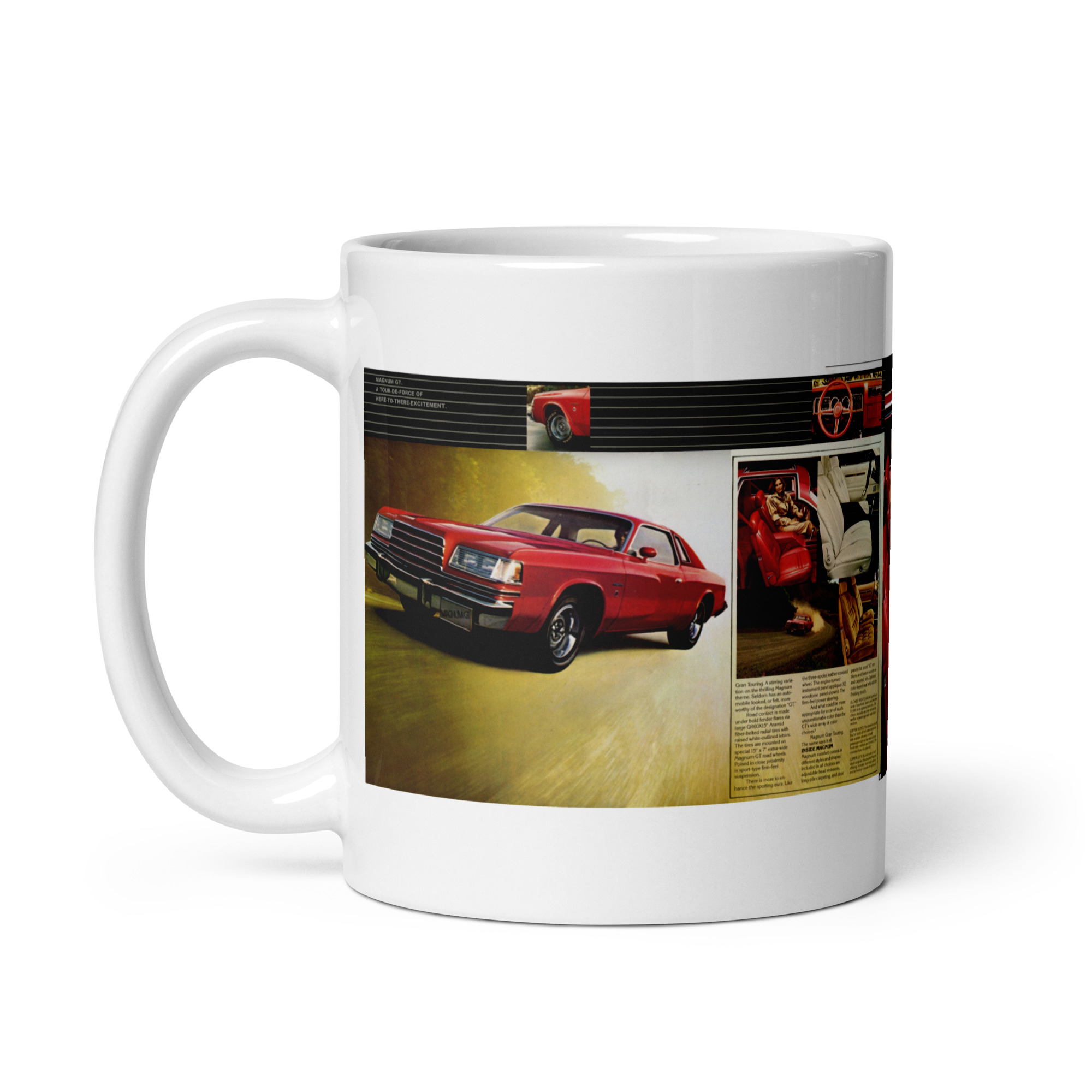 1978 1979 Dodge Magnum GT Sales Brochure Coffee Mug E58 360 400 - Image 3