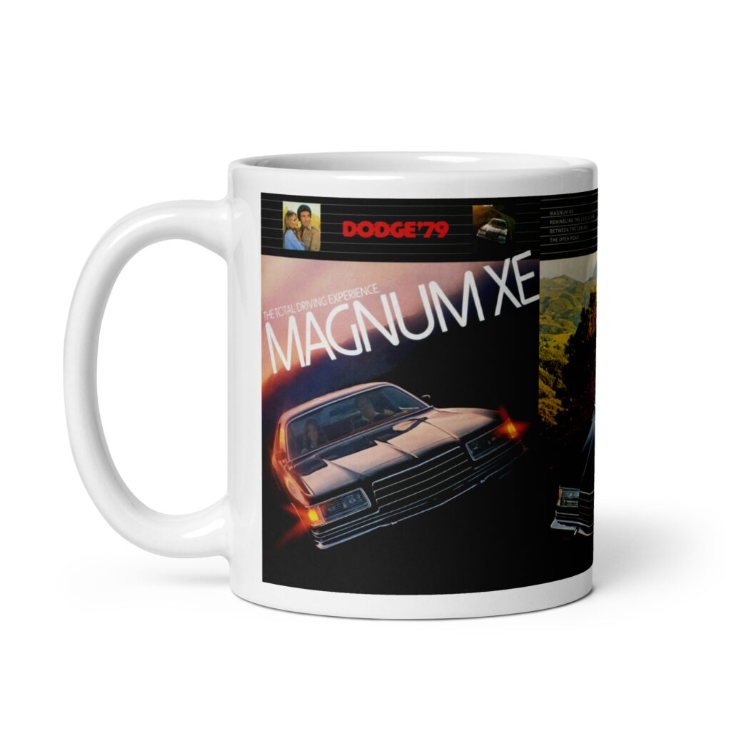 1979 Dodge Magnum XE Sales Brochure Coffee Mug E58 360