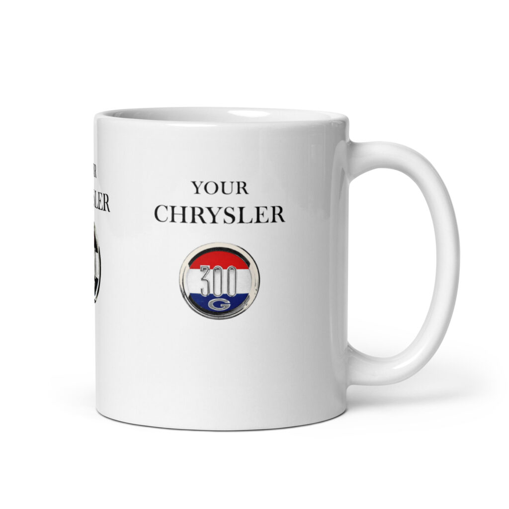 Your Chrysler 300 Owners Manual Covers 59 E 60 F 61 G 300-E 300-F 300-G Coffee Mug
