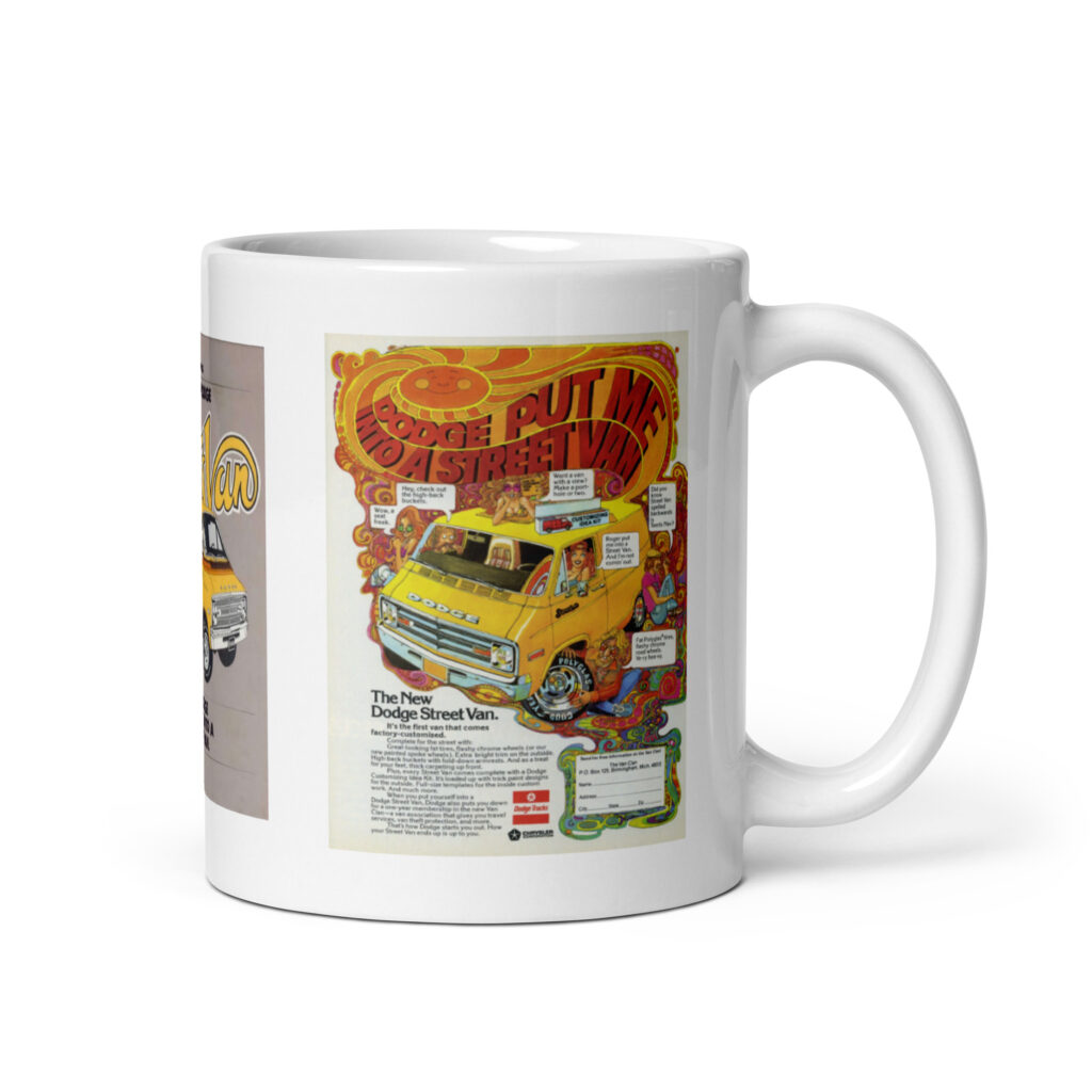77 78 79 Street Van 3 Magazine Ads Adult Toys From Dodge Mug 1977