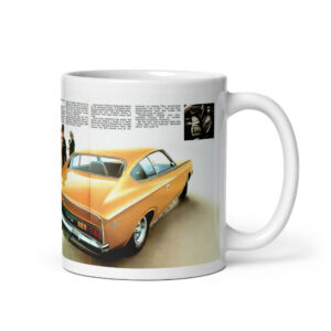 1971 Australian Charger 770 Sales Brochure Coffee Mug 71 265 Hemi Mopar
