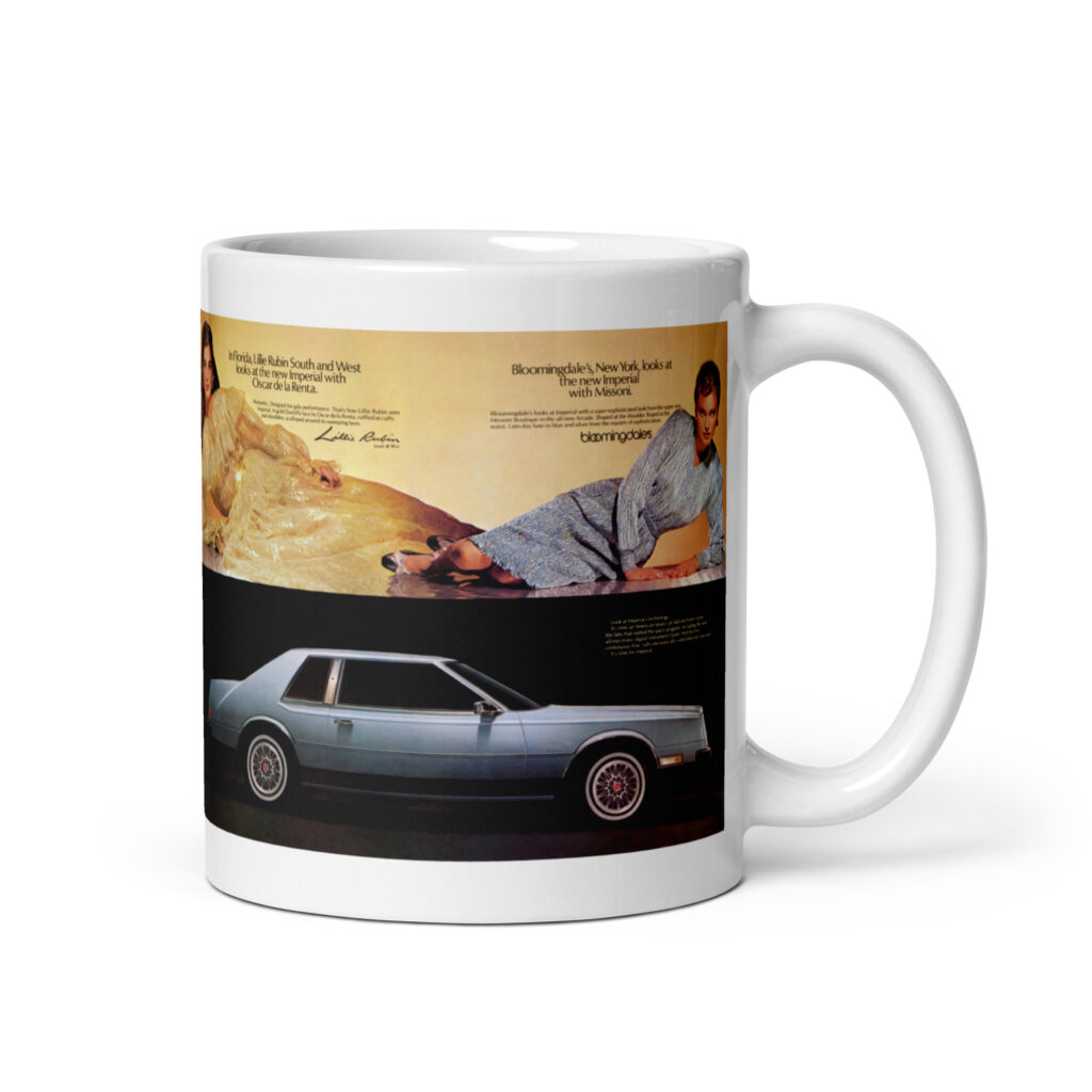 1981 Imperial + Models Sales Brochure Coffee Mug #1 81 318 EFI